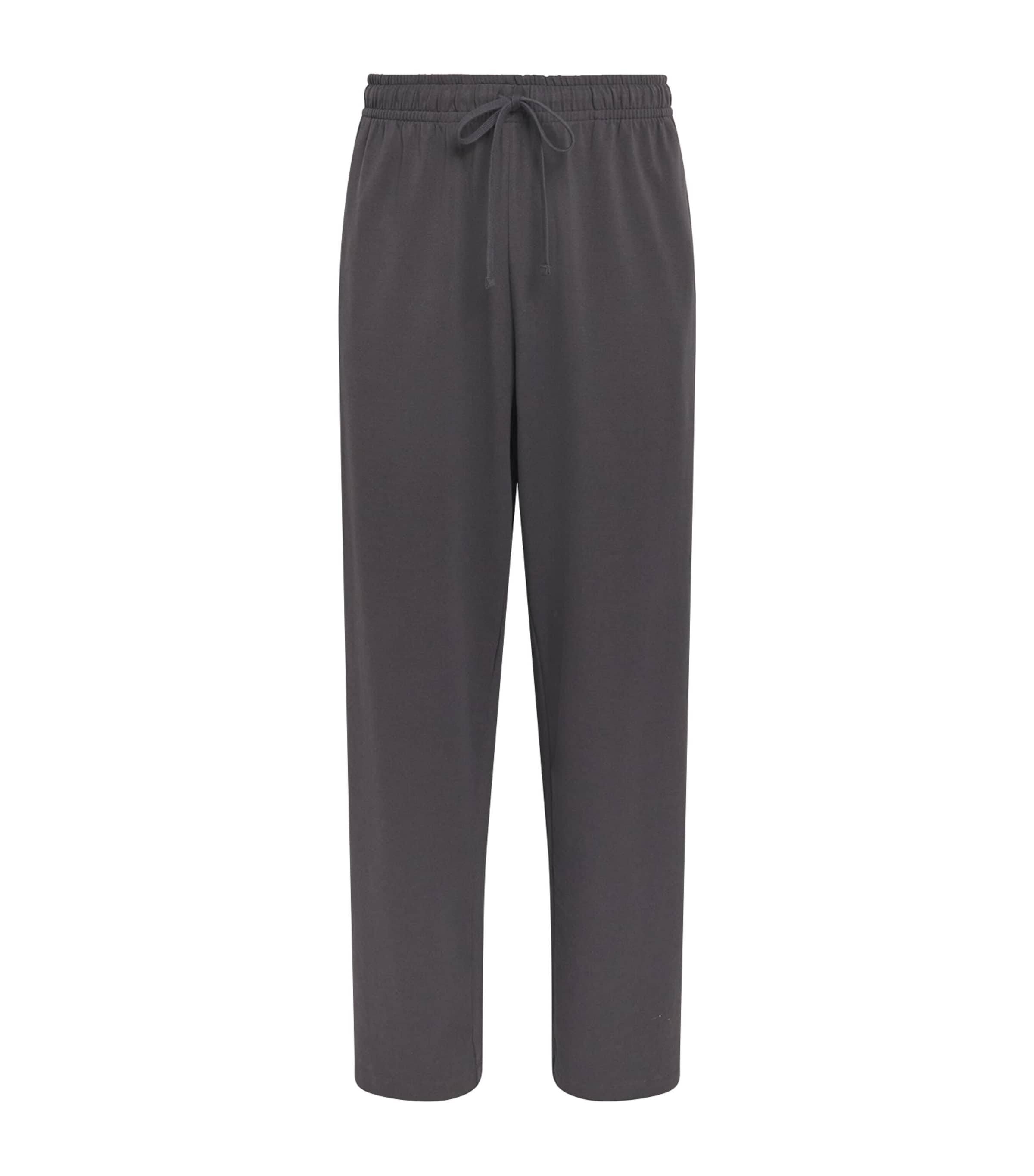 Skims Mens Jersey Lounge Straight Sweatpants Ash