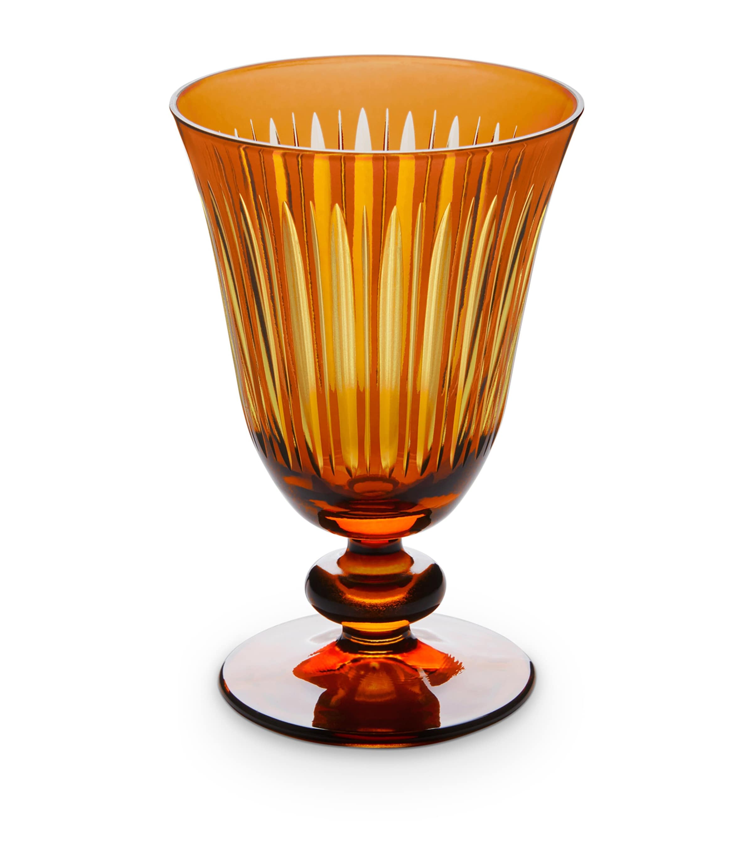 L'Objet Prism Wine Glasses (Set of 4) Amber