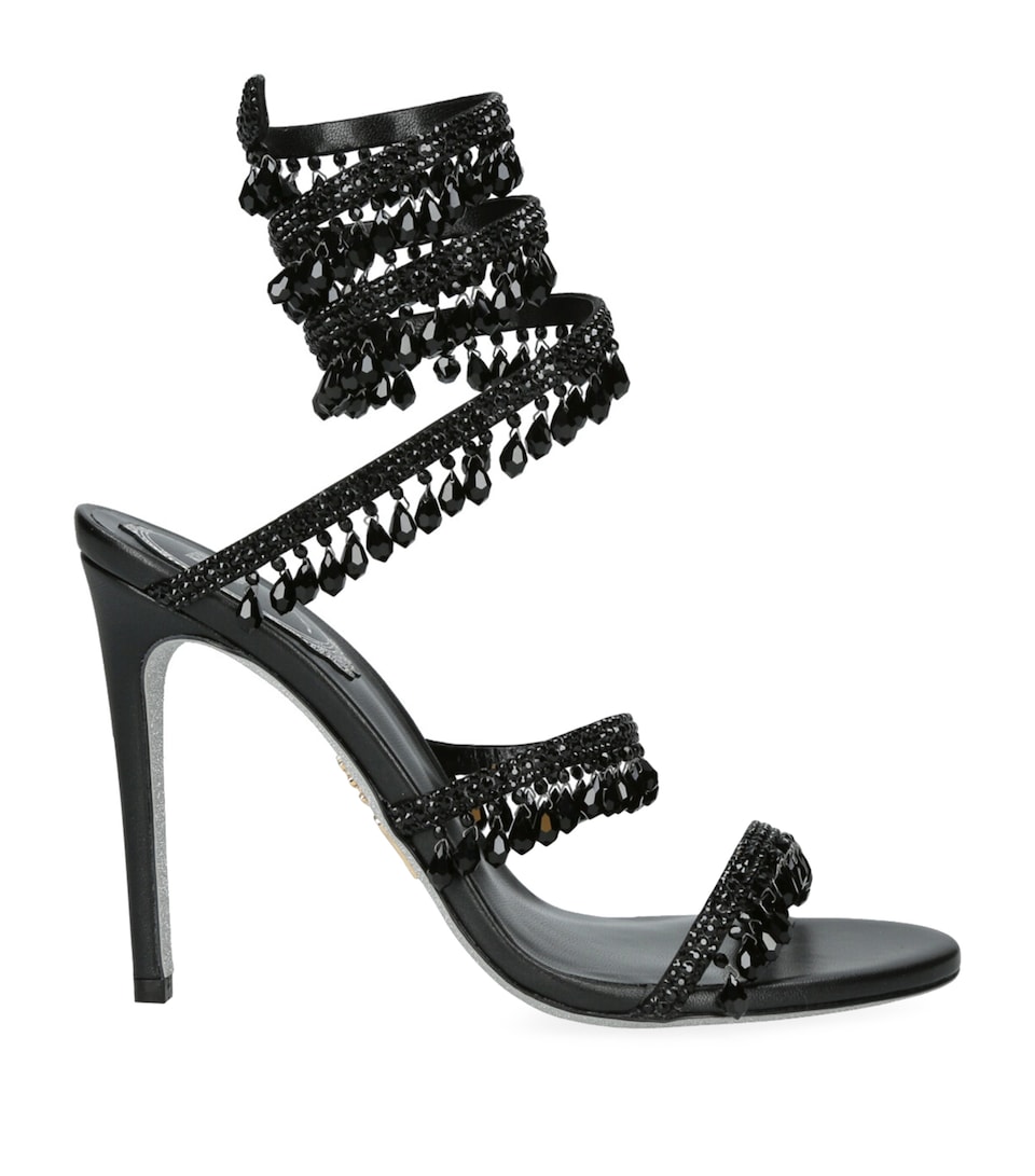 Satin Chandelier Sandals 105