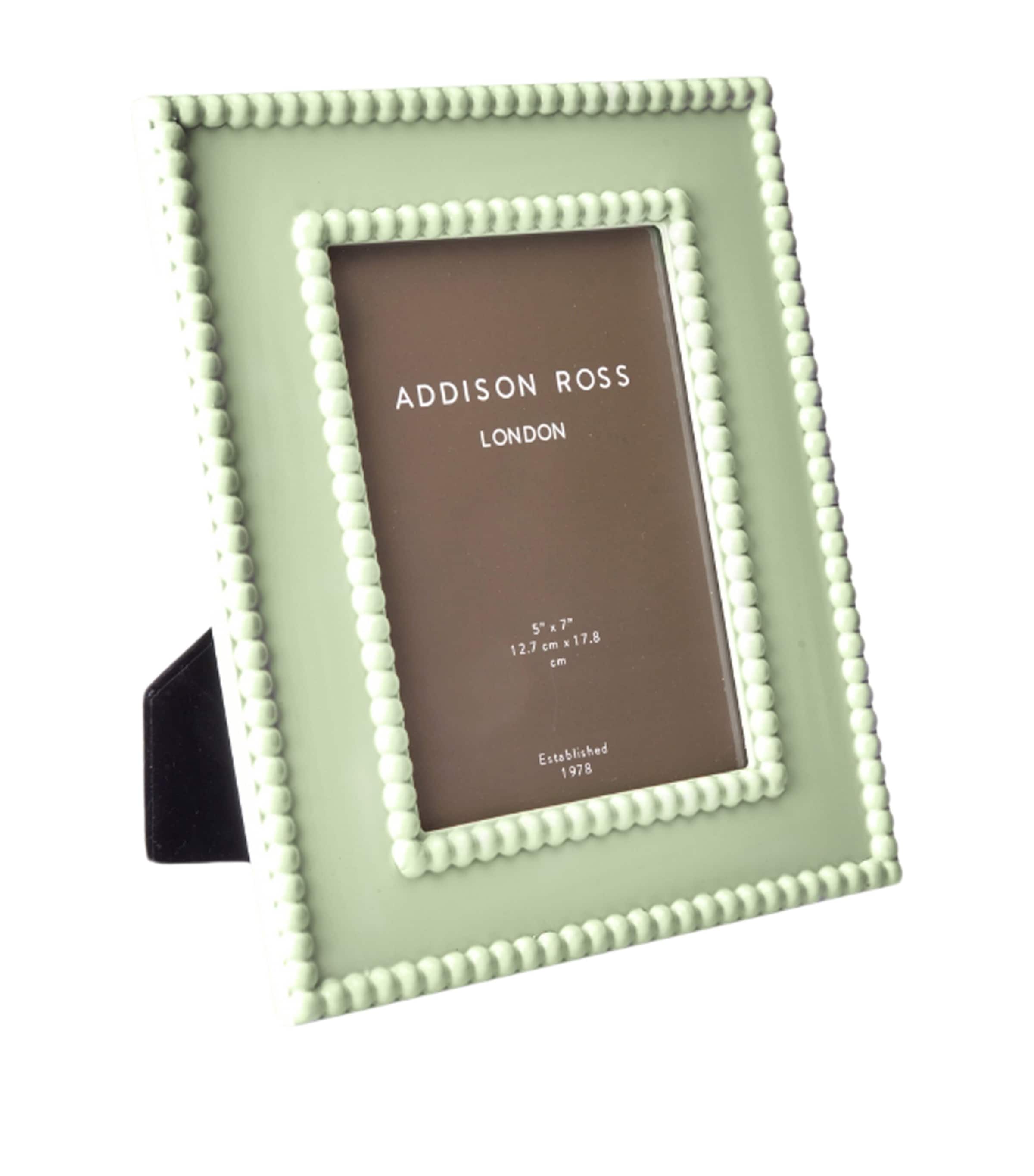 Addison Ross Lacquer Bobbin Picture Frame (5" x 7") Sage