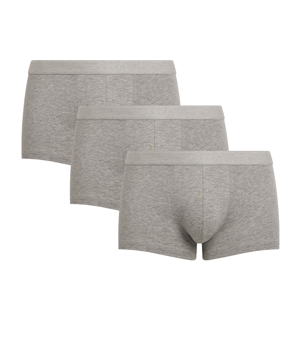 Stretch-Cotton Trunks (Pack of 3)