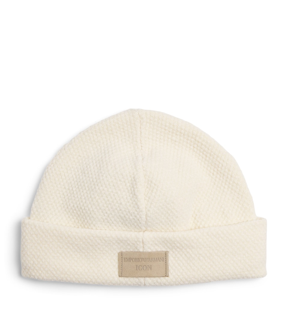Cotton-Blend Icon Beanie