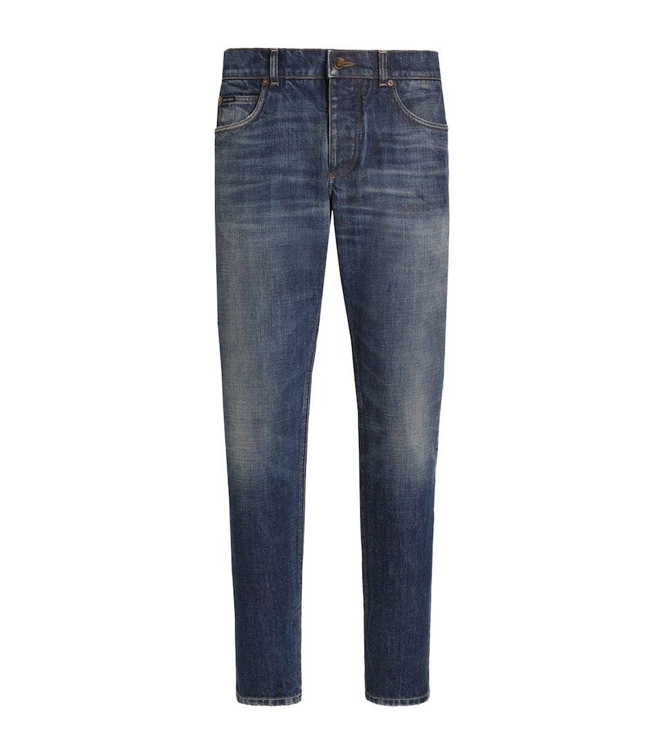 Dolce&Gabbana Mens Slim Jeans Combined Colou