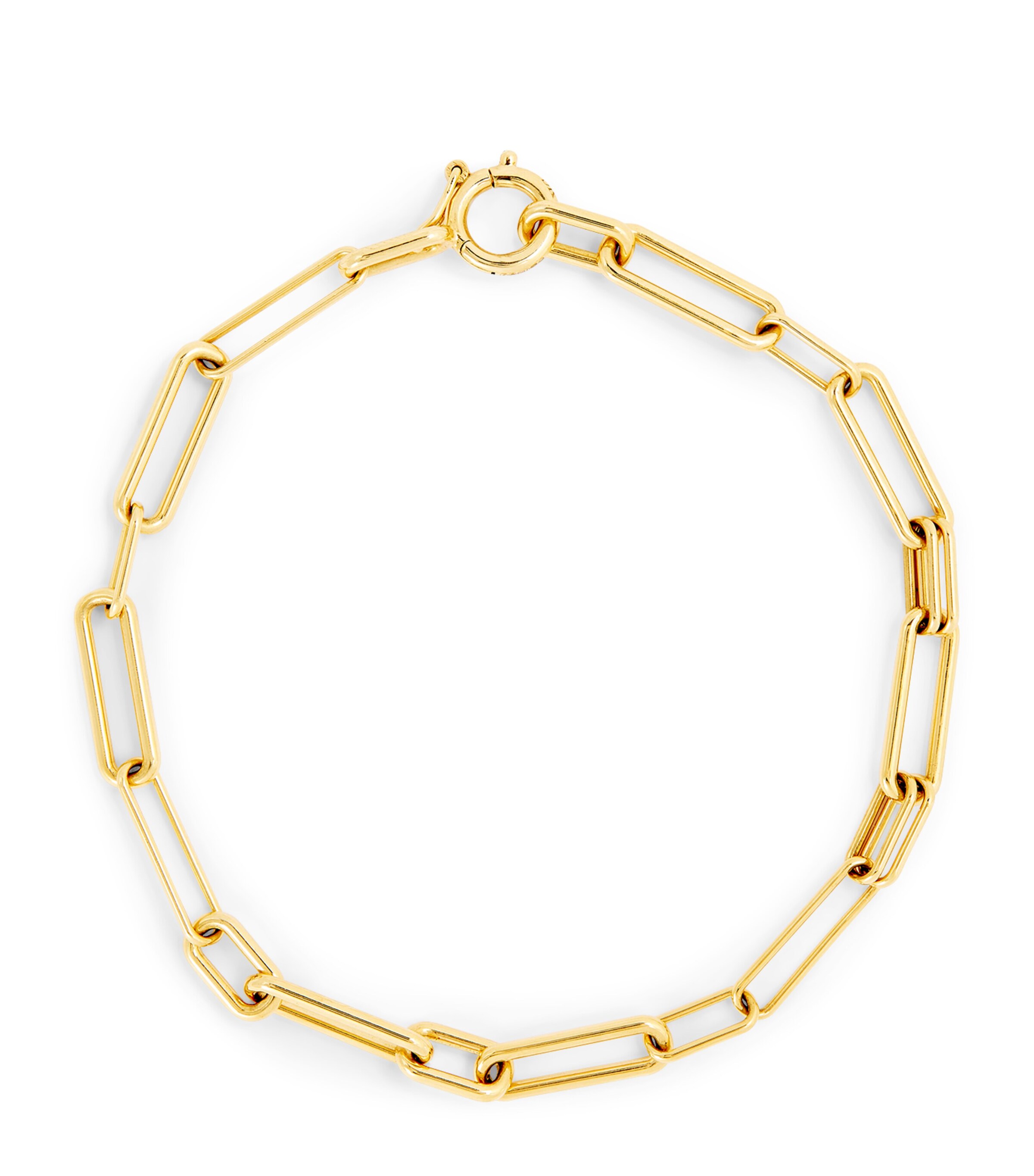 Yellow Gold Marius Chain Bracelet