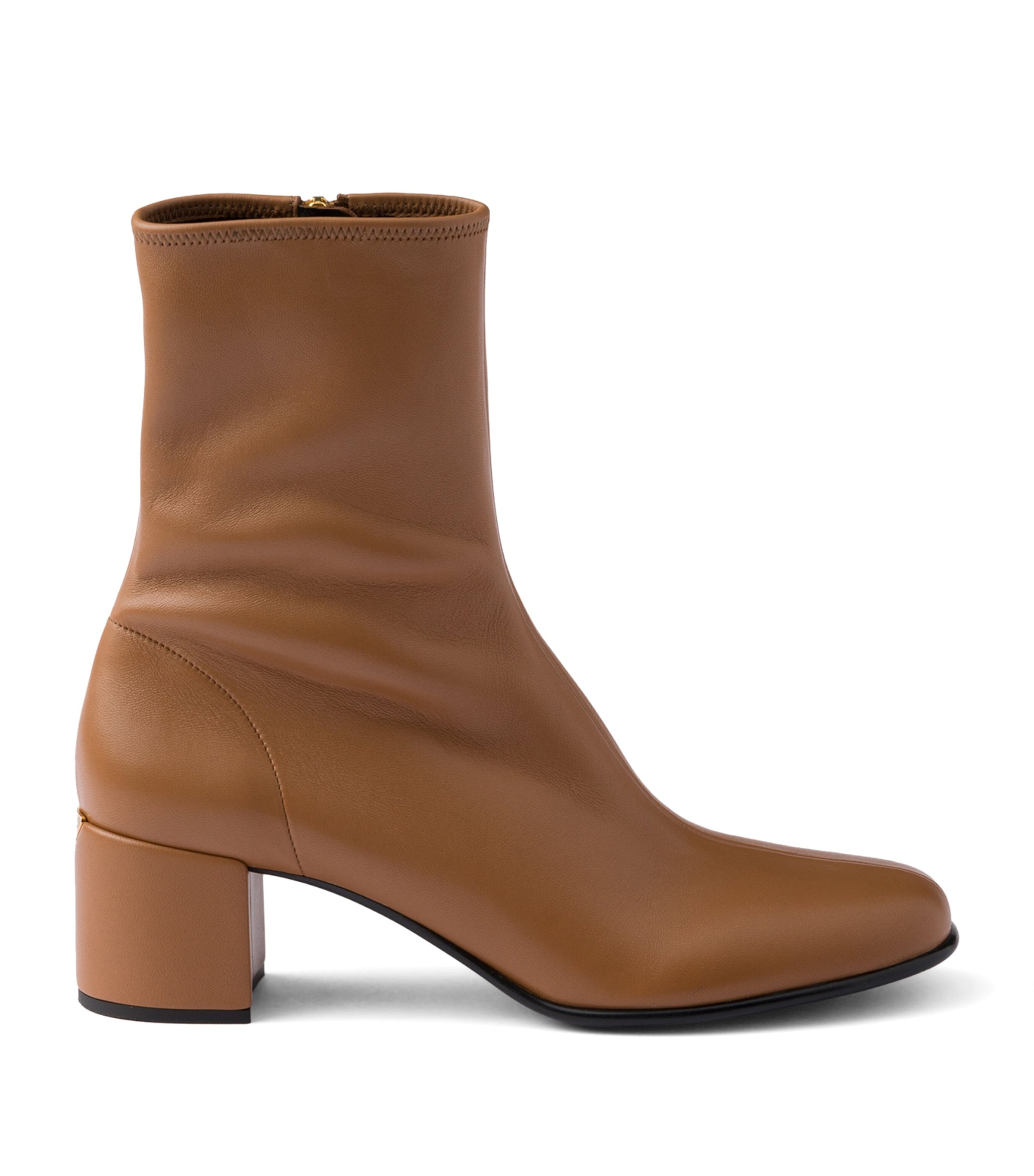 Stretch-Nappa Leather Booties 55