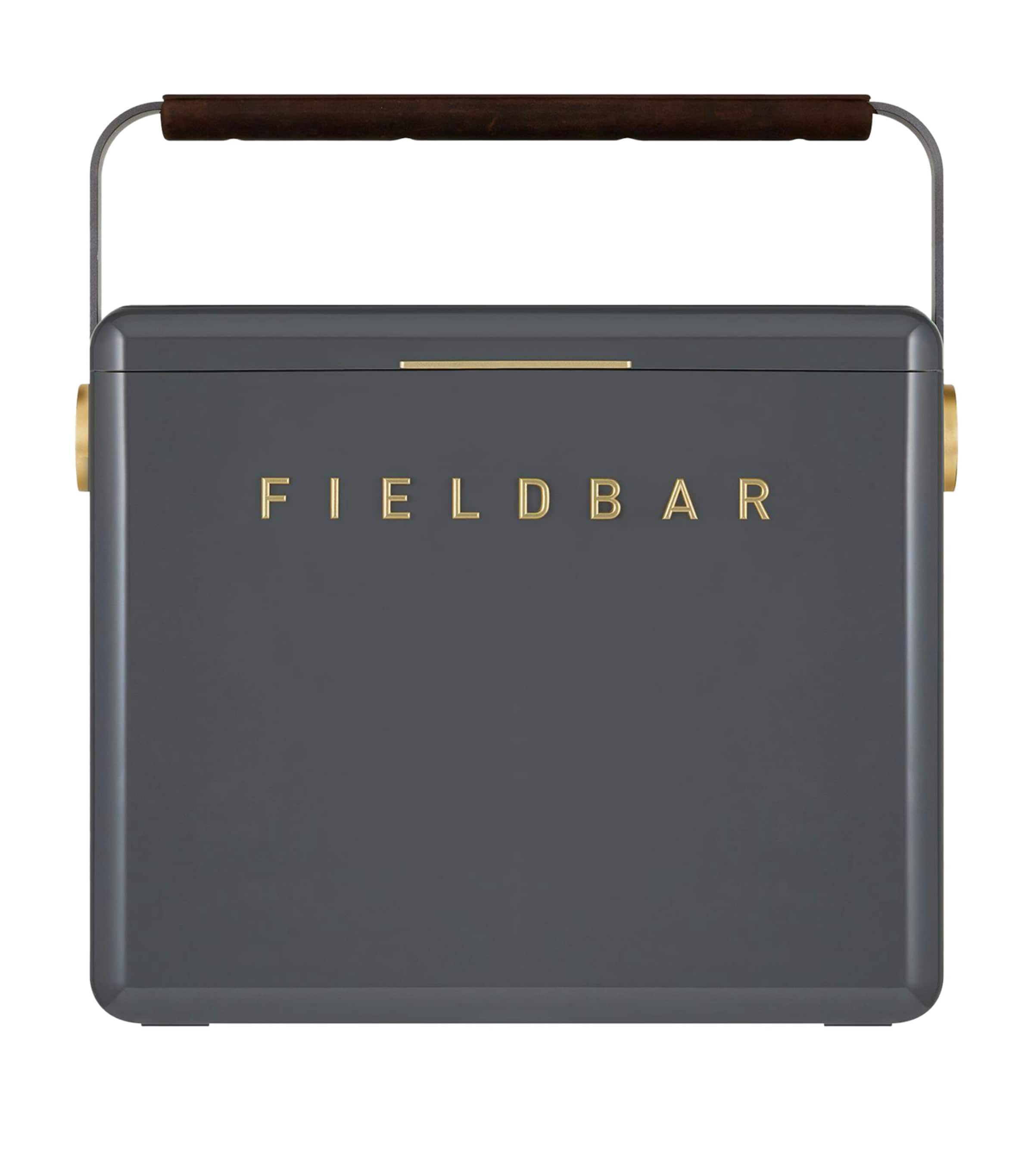 Fieldbar Gin Trunk Cooler Box Oyster Grey