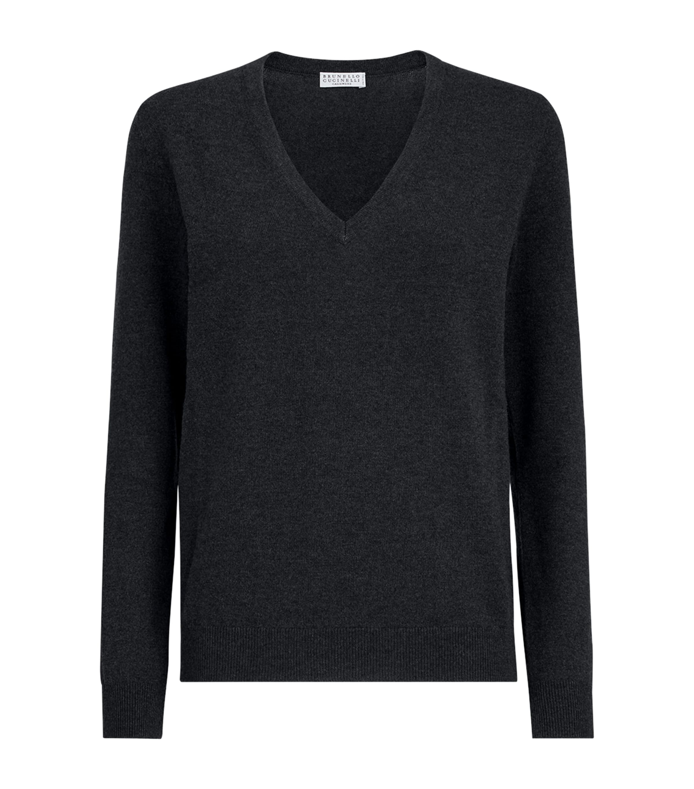Brunello Cucinelli Womens Cashmere Monili-Detail Sweater