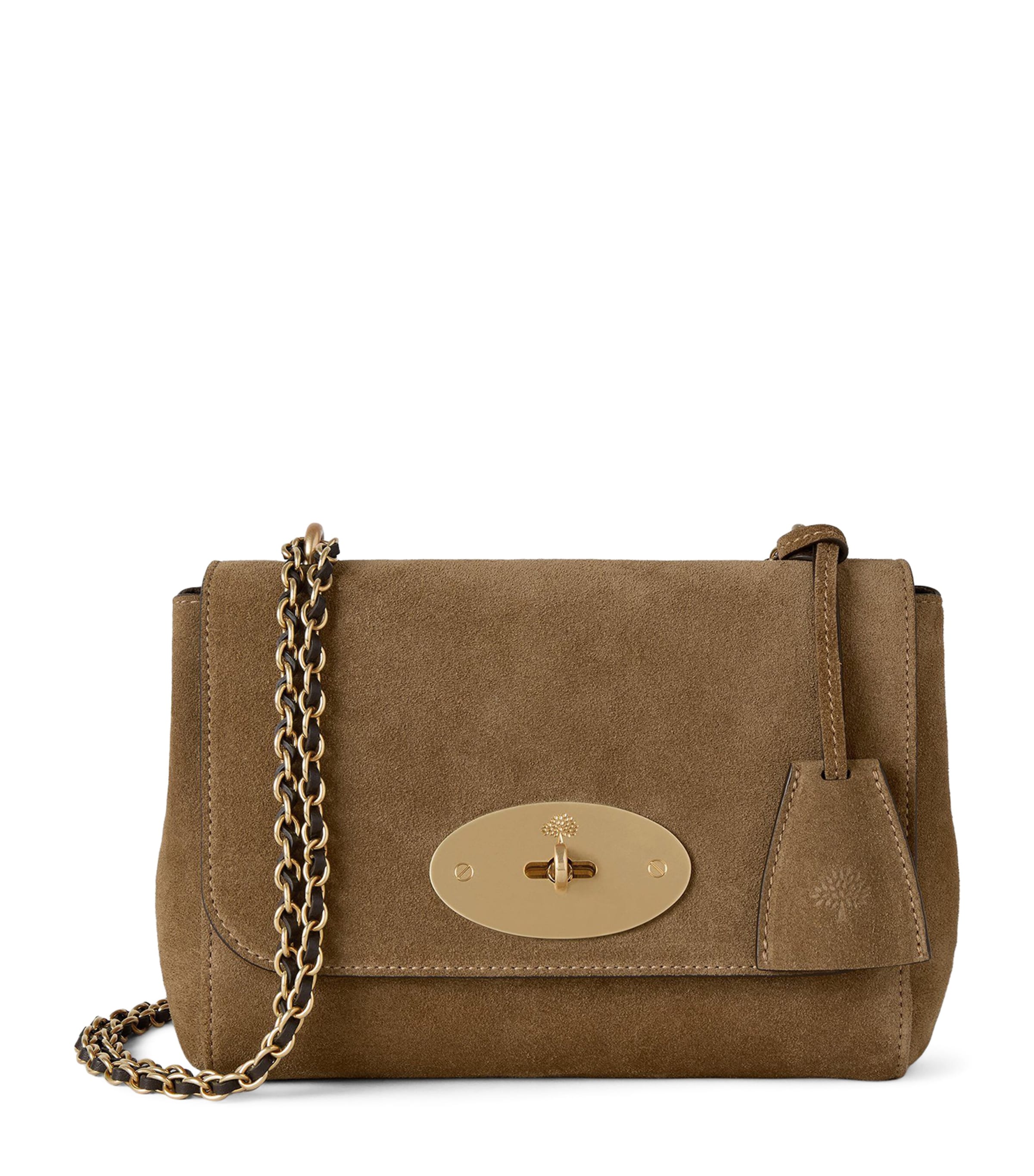 Suede Lily Shoulder Bag