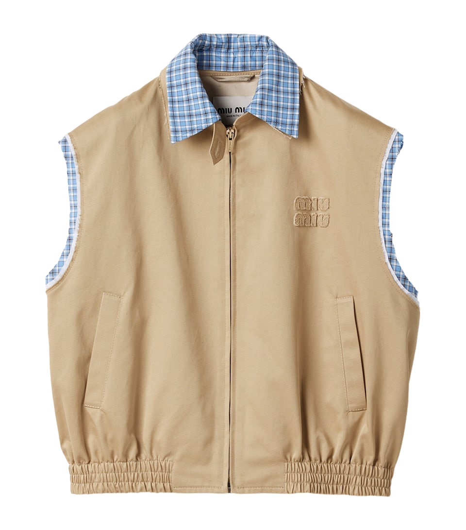 Cotton Chino Vest
