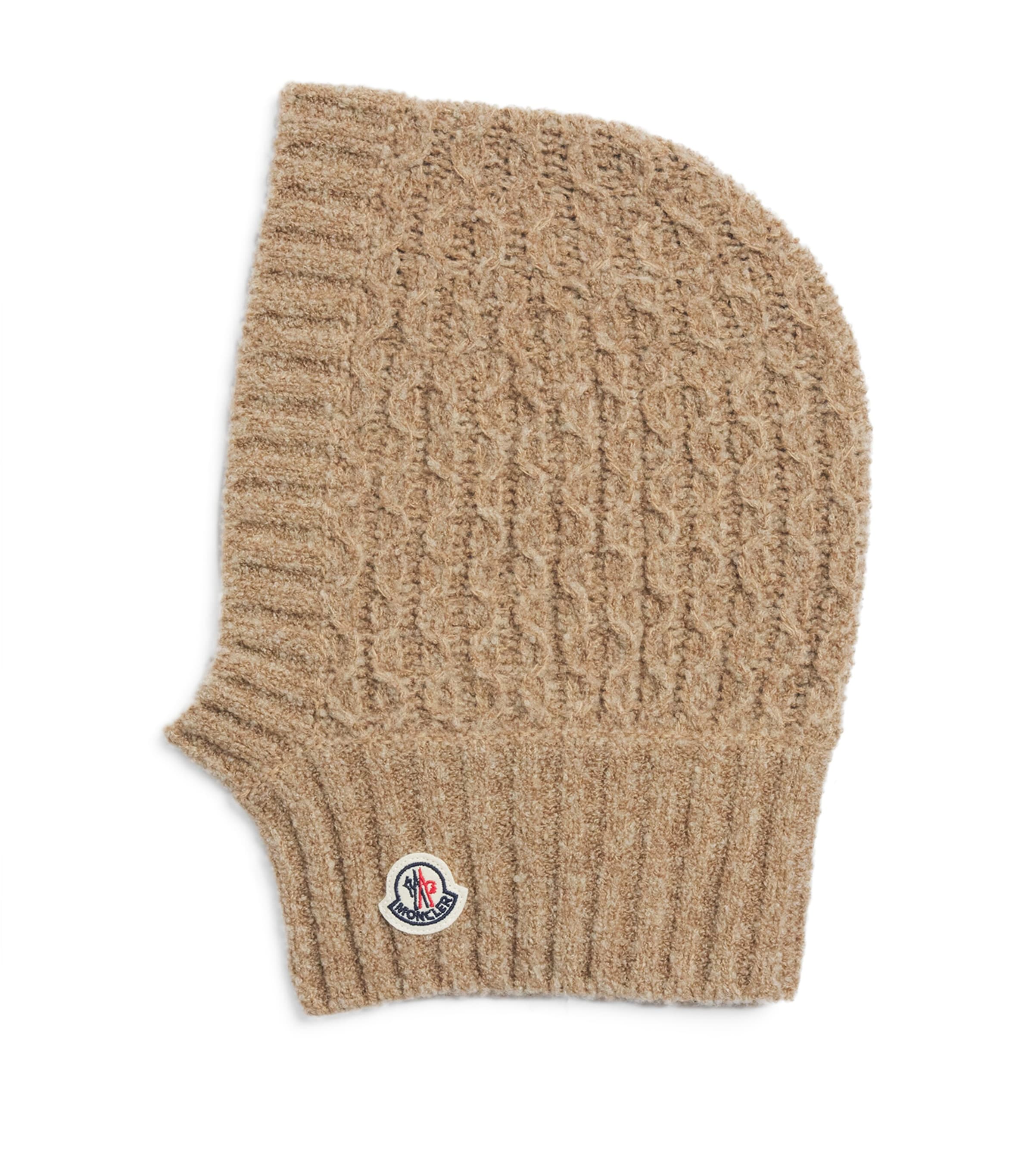 Moncler Enfant Virgin Wool-Blend Cable-Knit Balaclava