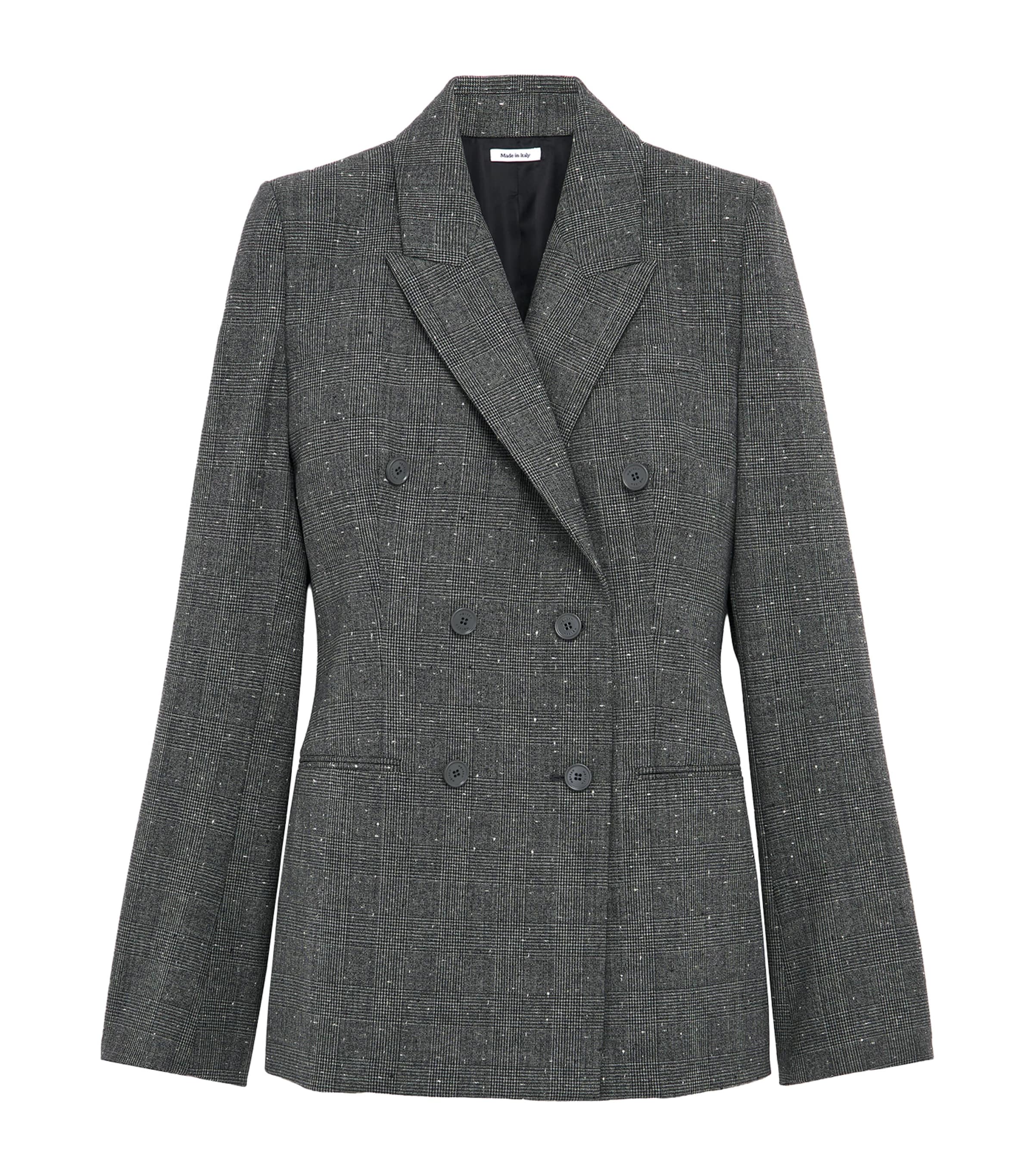 Wool Double-Breasted Blazer