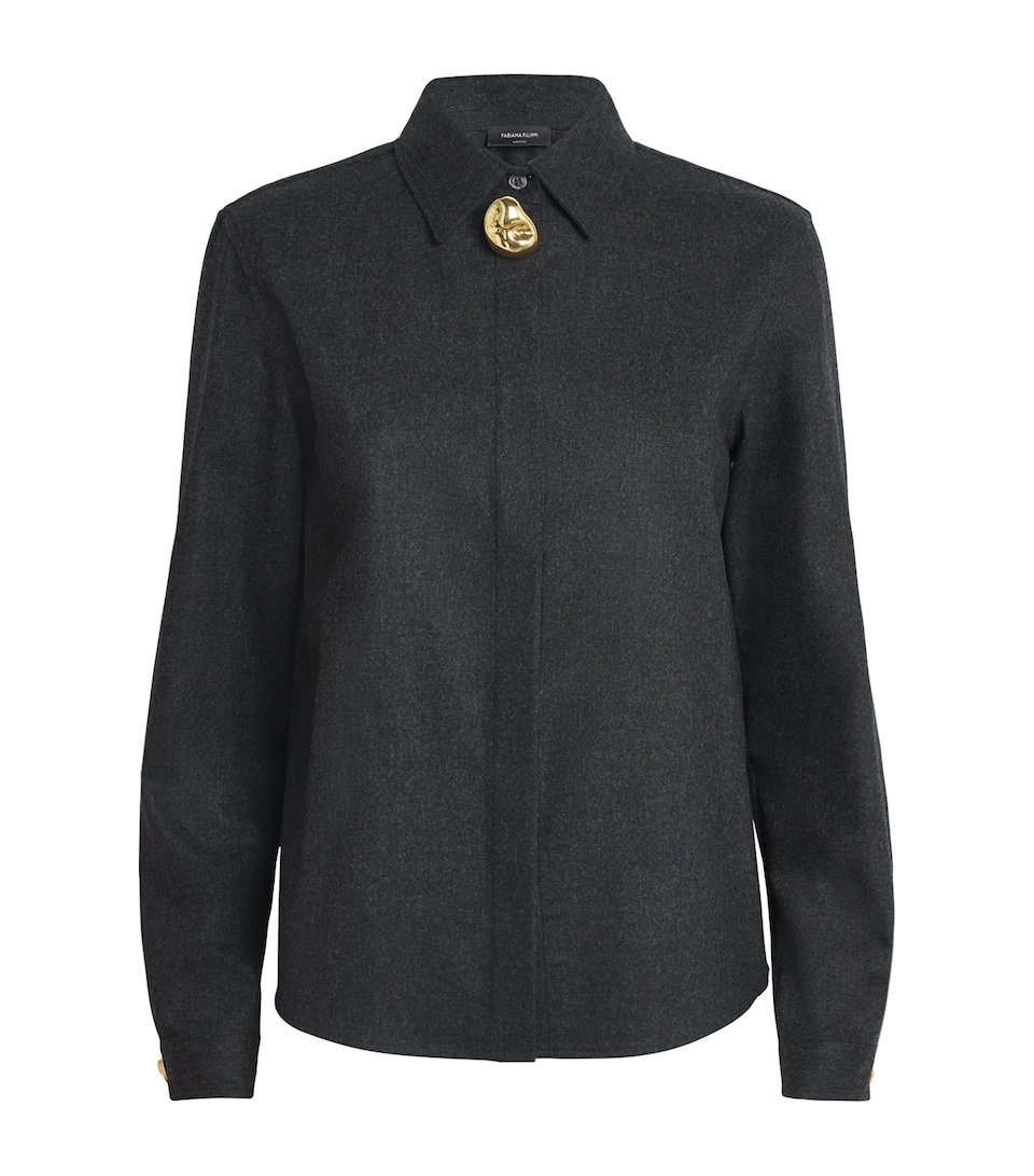 Wool-Blend Shirt