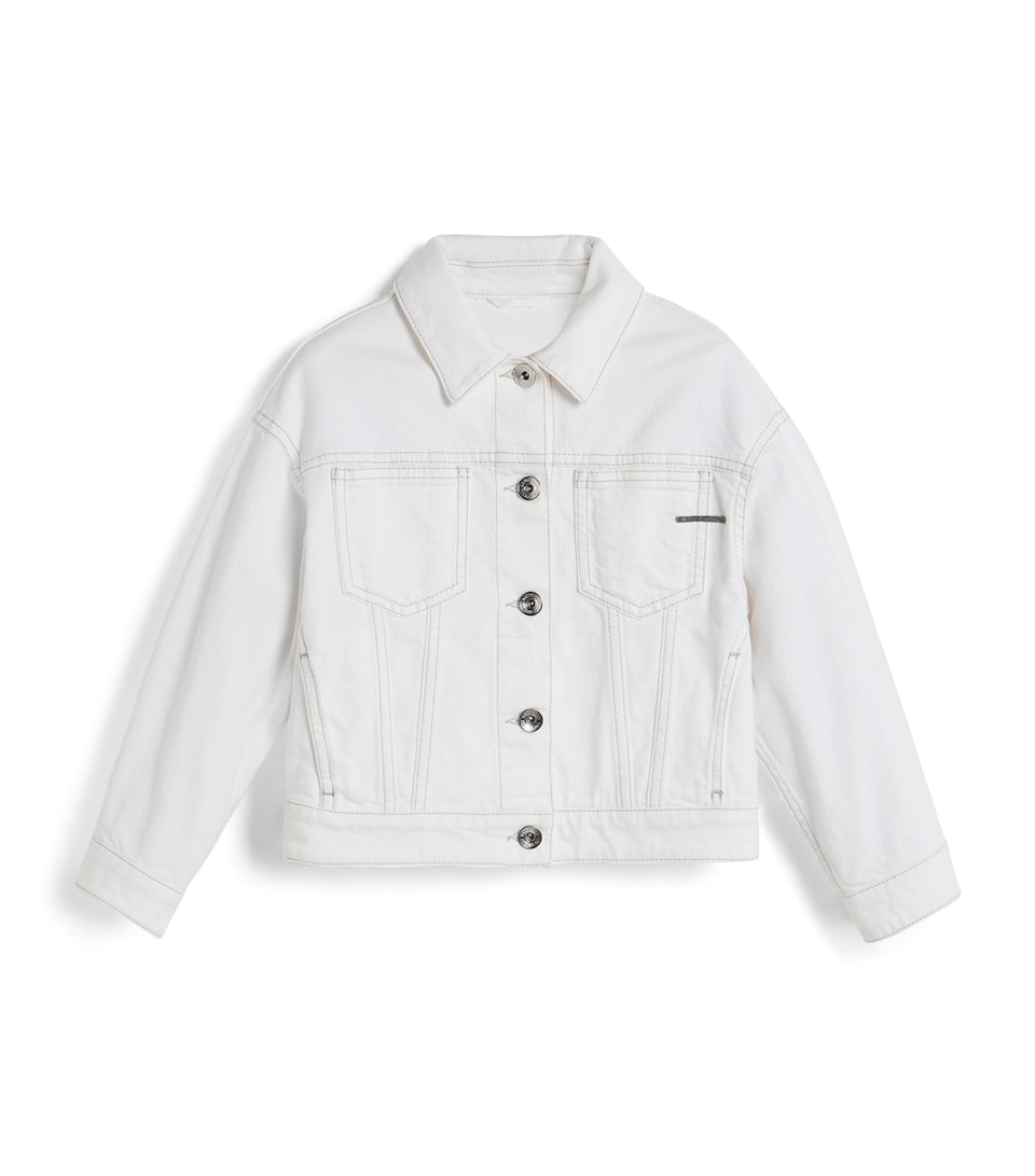 Brunello Cucinelli Kids Denim Jacket (8-10 Years)