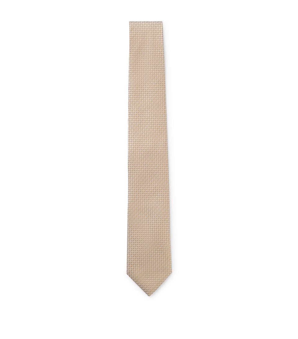 Silk-Blend Jacquard Tie
