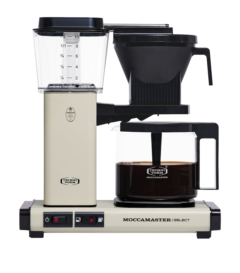 Moccamaster KBG Select Filter Coffee Machine Off White