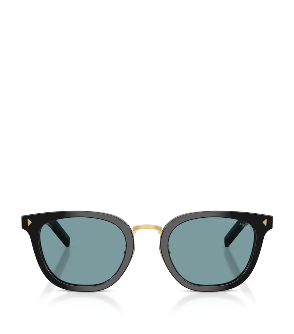 Prada PR C01SD Cat-Eye Sunglasses Black