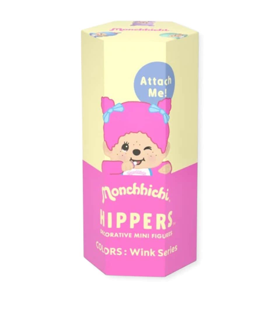 Sonny Angel HIPPERS Monchhichi COLORS: Wink Series Assorted Box