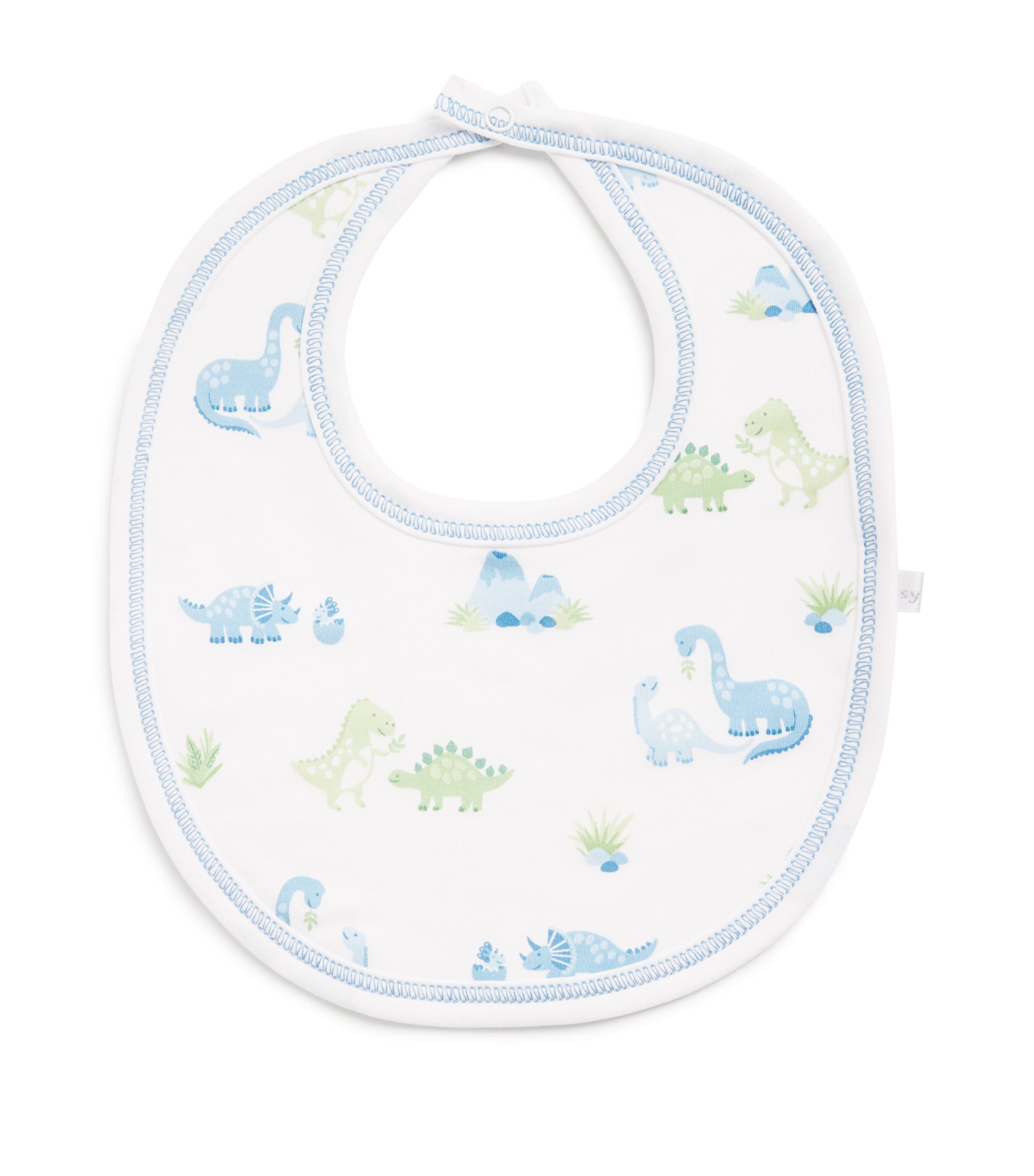 Pima Cotton Dinosaur Era Bib