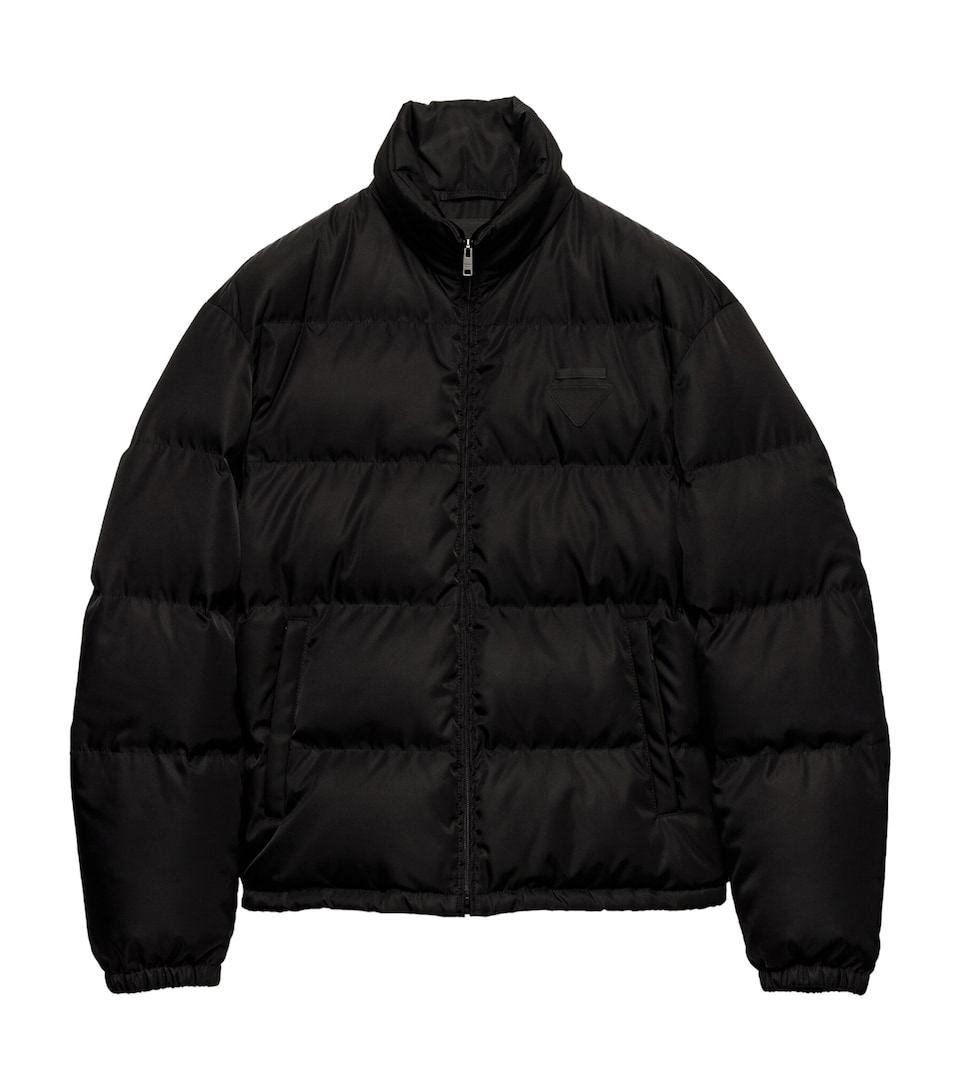 Re-Nylon Logo Puffer Jacket