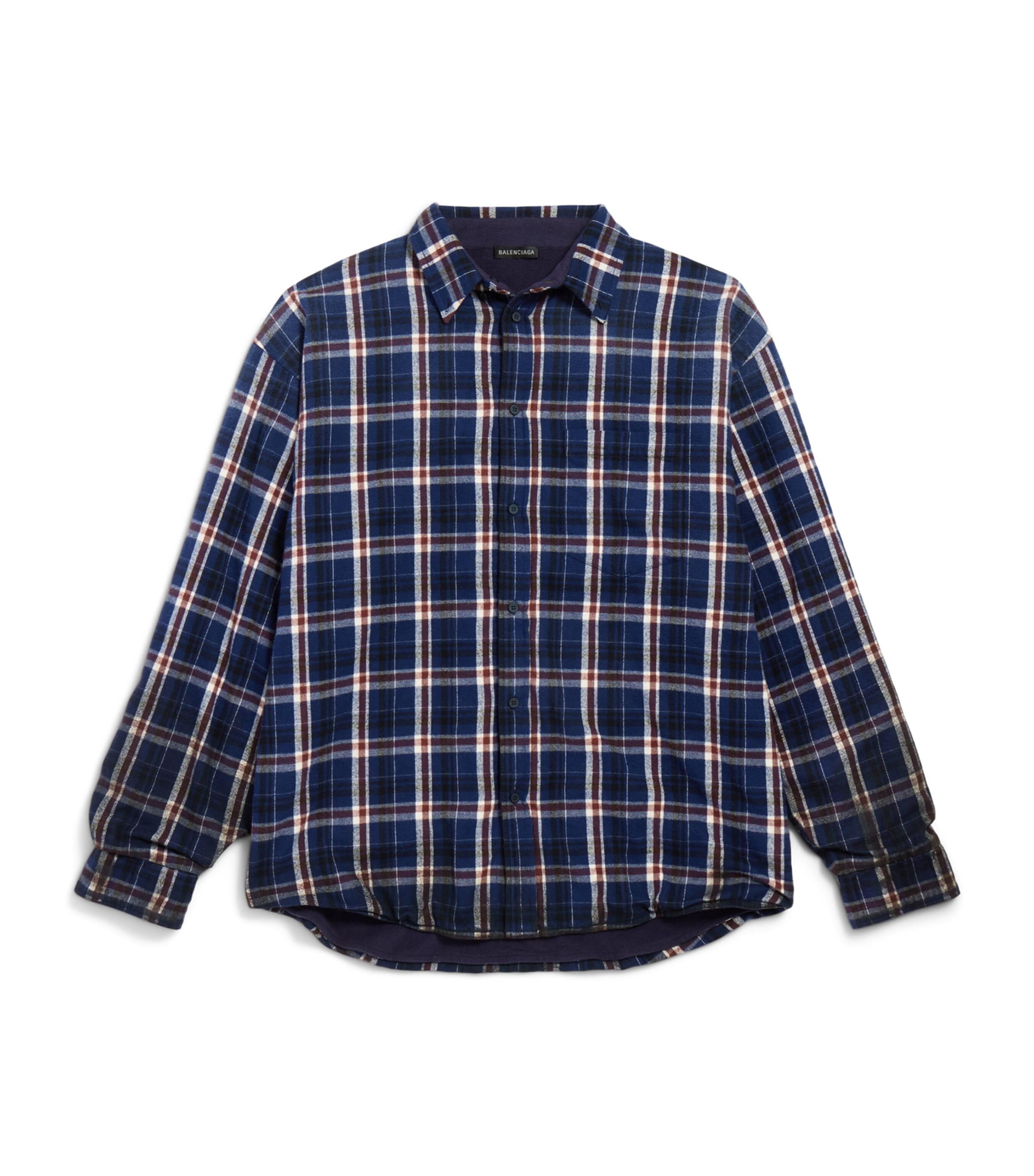 Balenciaga Mens Cotton Reversible Shirt