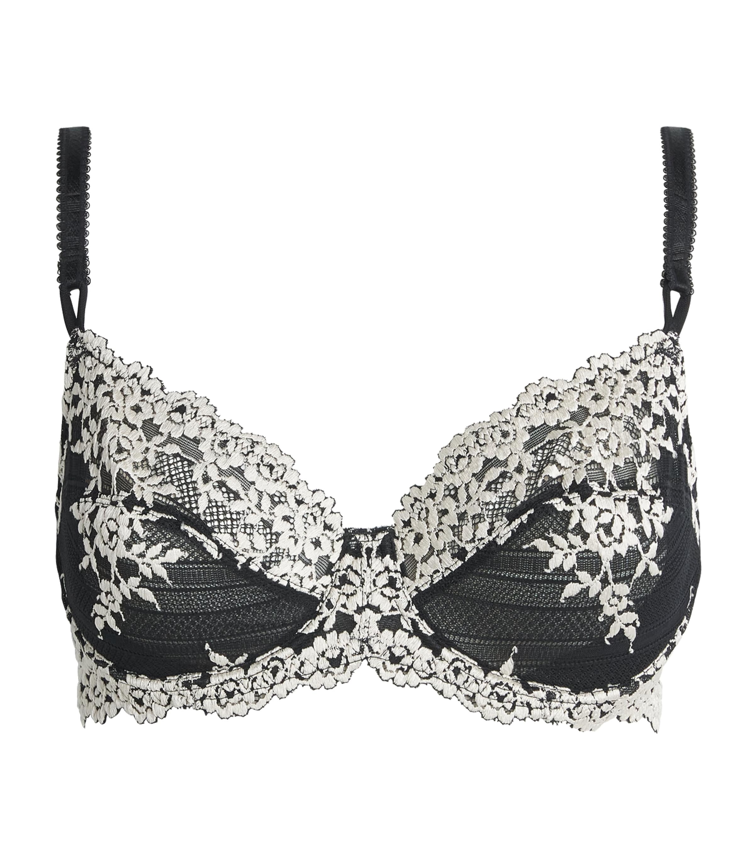 Wacoal Womens Embrace Lace Bra Blk Black