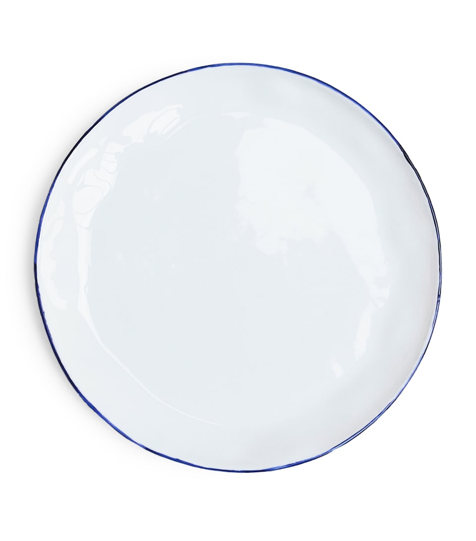 Set of 4 Cobalt Cake Plates (16cm)