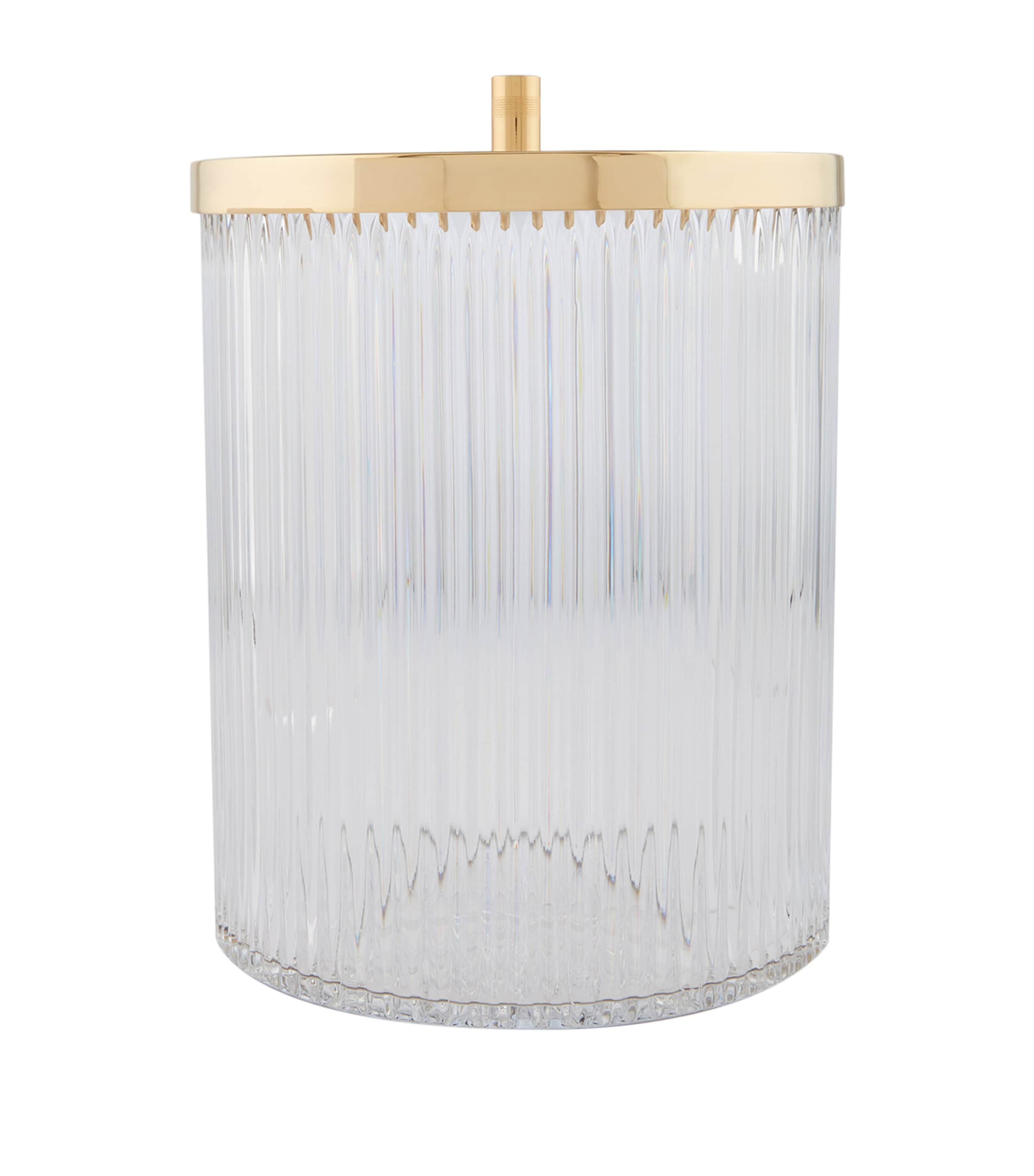 Crystal Bin With Lid