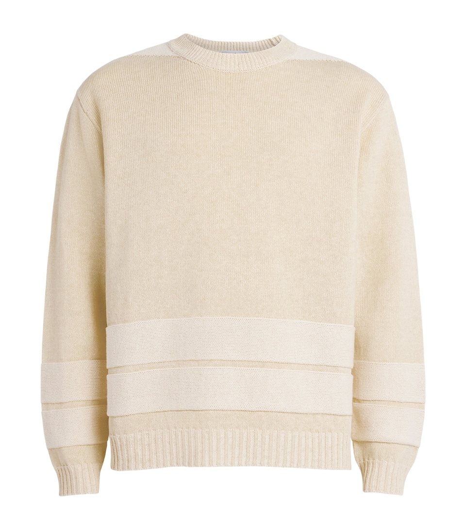 Stone Island Mens Organic Cotton-Linen Marina Sweater