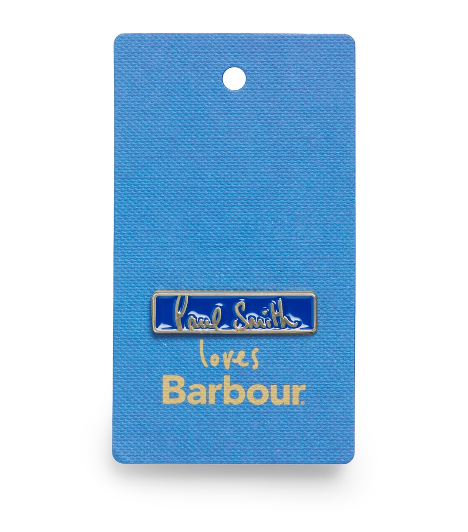 Barbour x Paul Smith Logo Pin Badge Paul Smith Signature