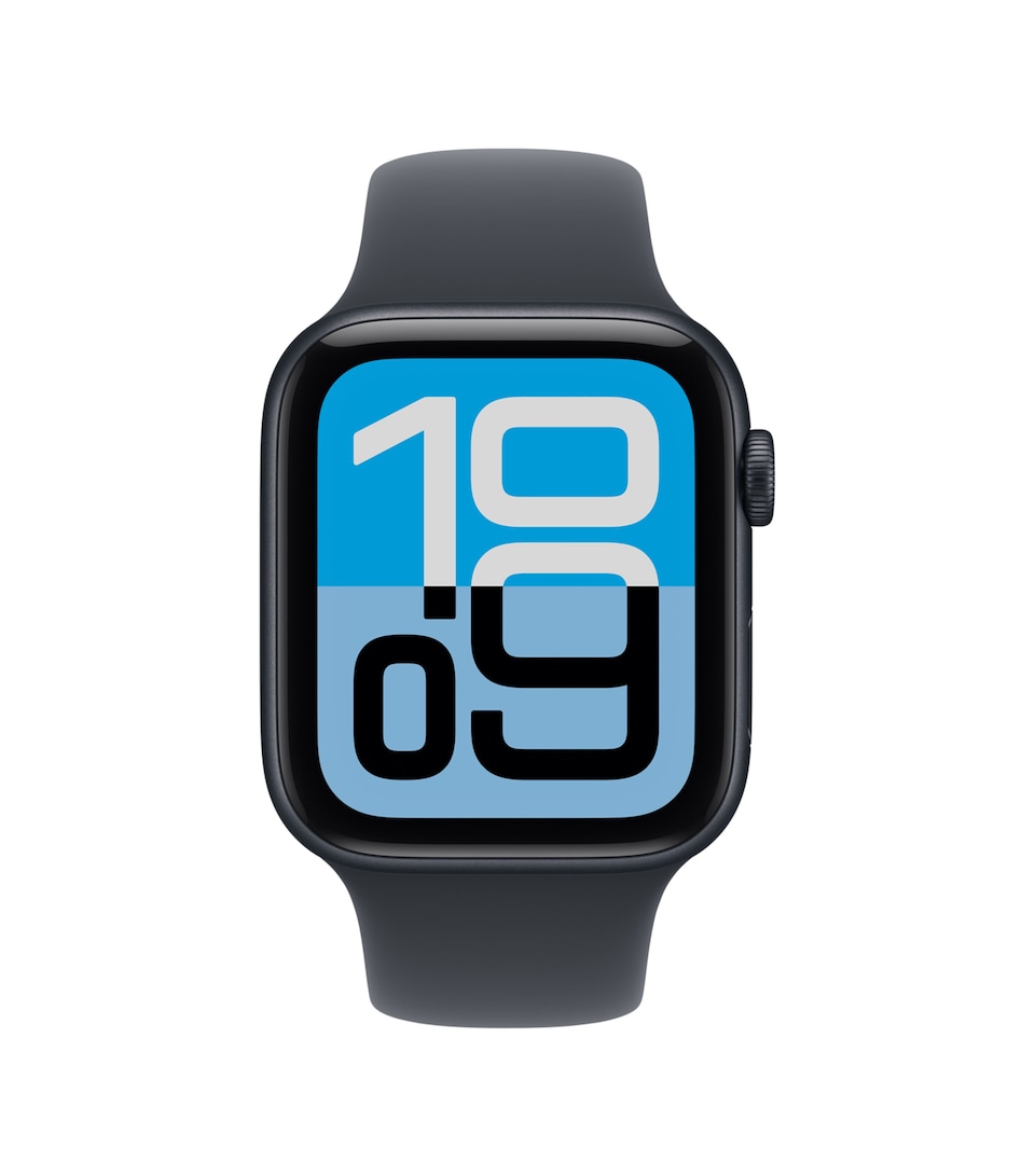 Apple Apple Watch SE 3 2025 – Midnight with Midnight Sport Band, 44mm, Medium/Large Midnight