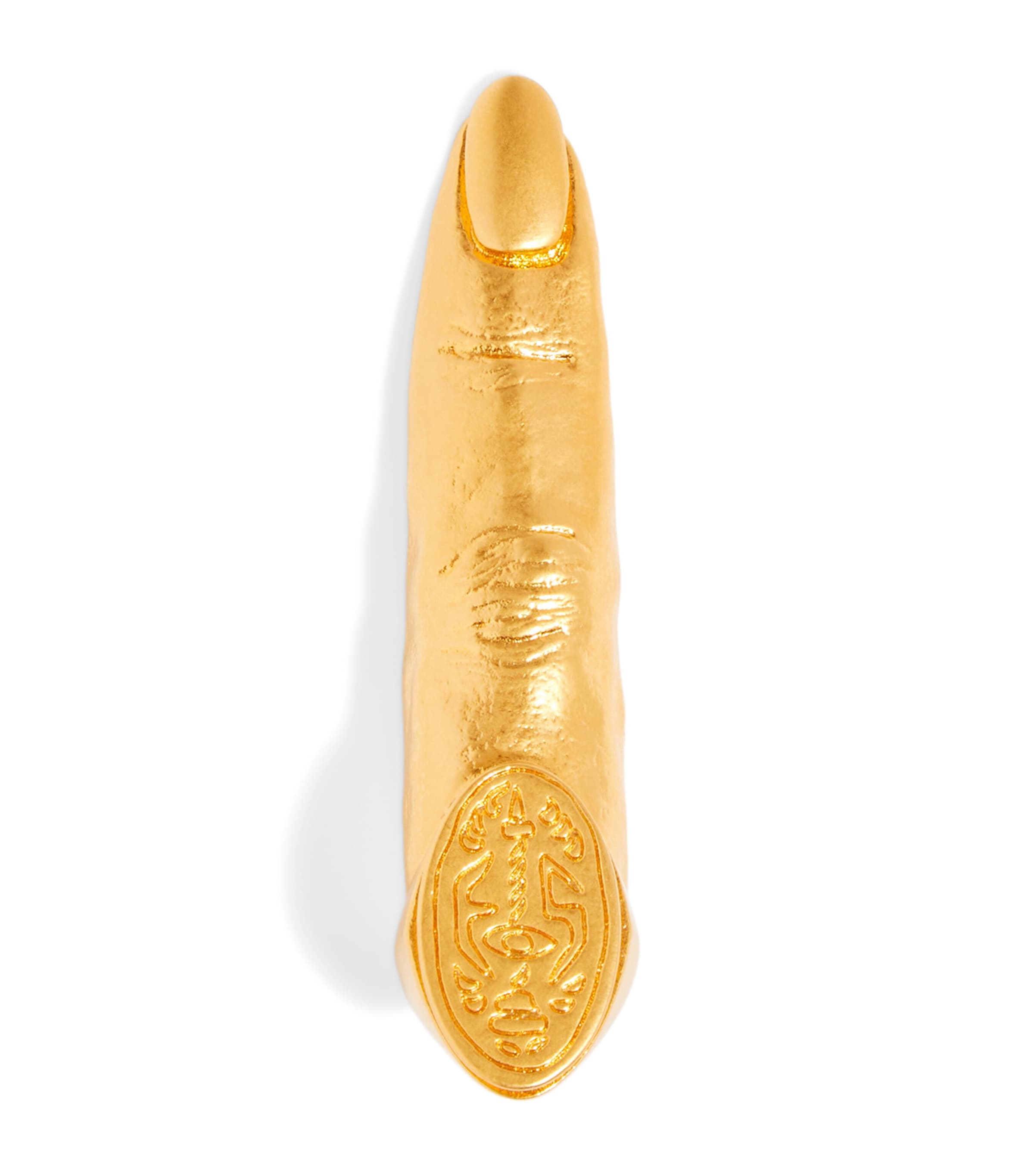 Finger E.S. Signet Ring