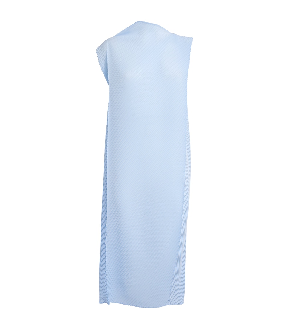 Soft Fold Pleats Midi Dress