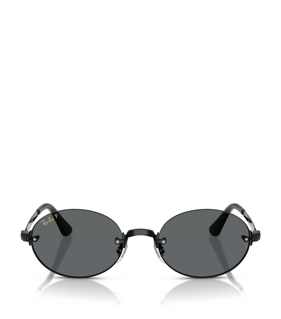 Ray-Ban By A$AP Rocky Oval Sunglasses Black