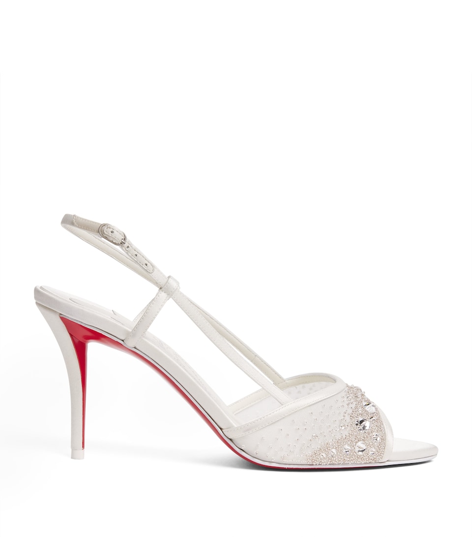 Miss Z Embellished Slingback Sandals 80