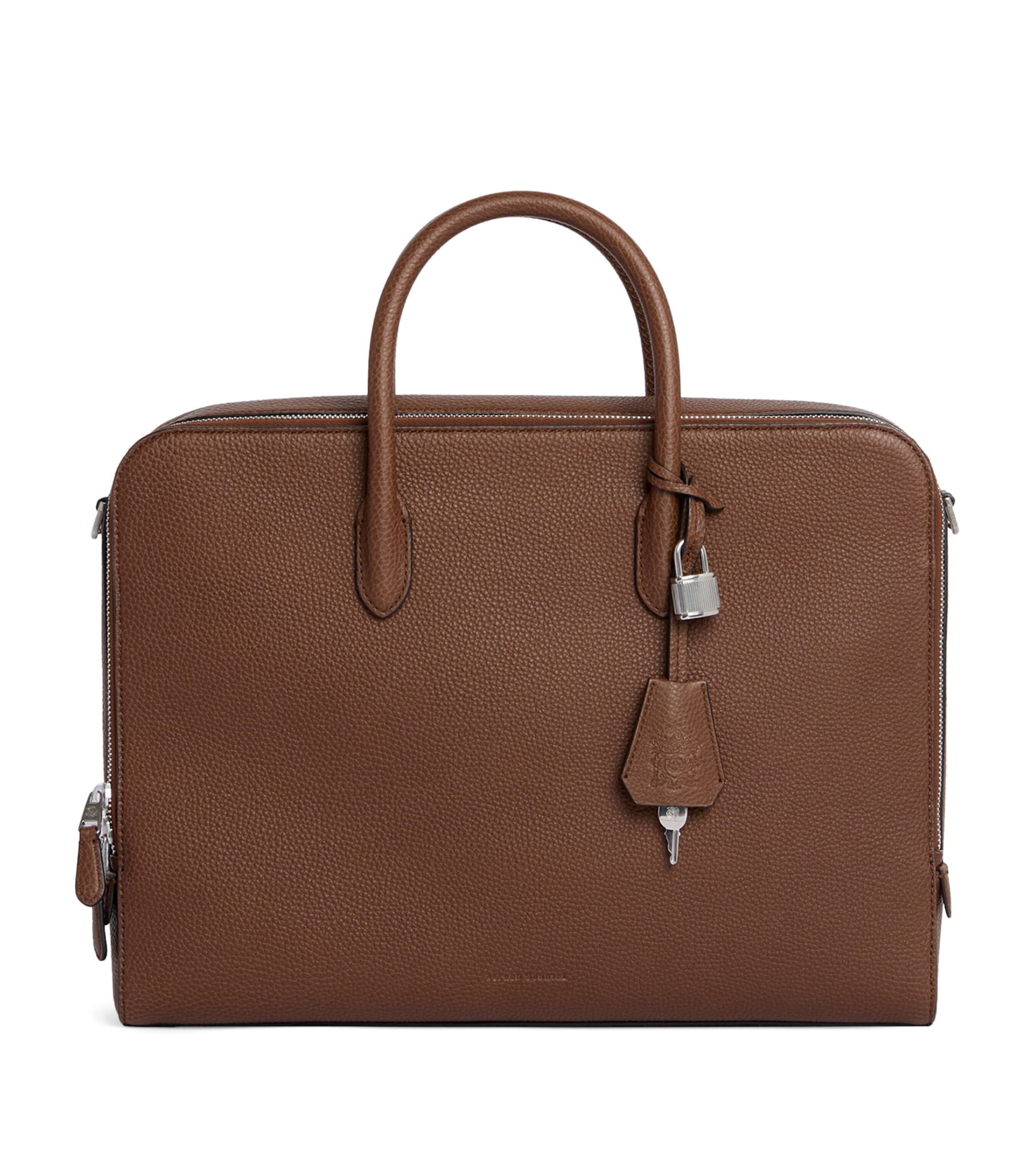 Dunhill Leather Bourdon 38 Briefcase