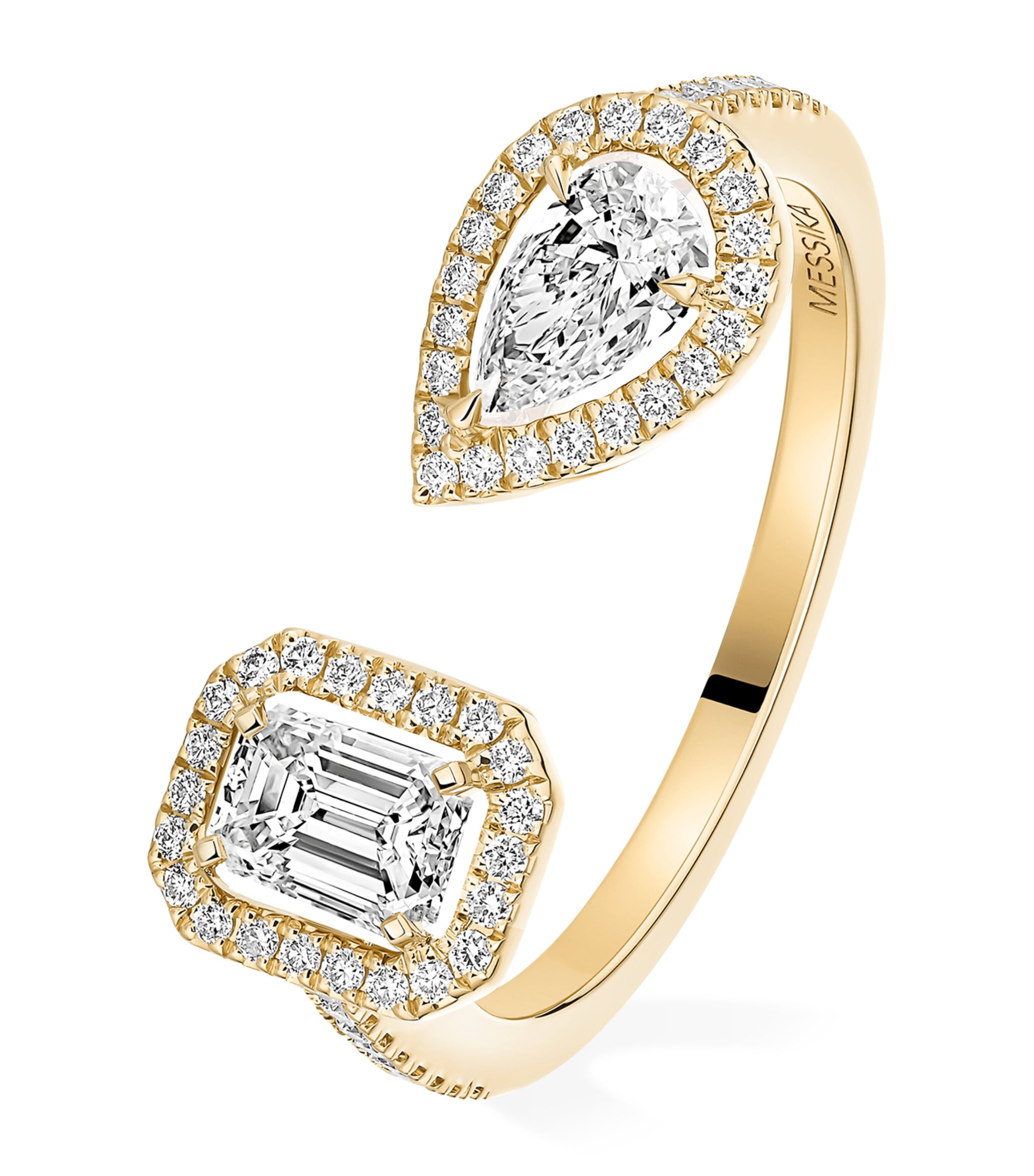 Messika My Twin Yellow Gold and Diamond Ring (0.69ct) Yellow Gold
