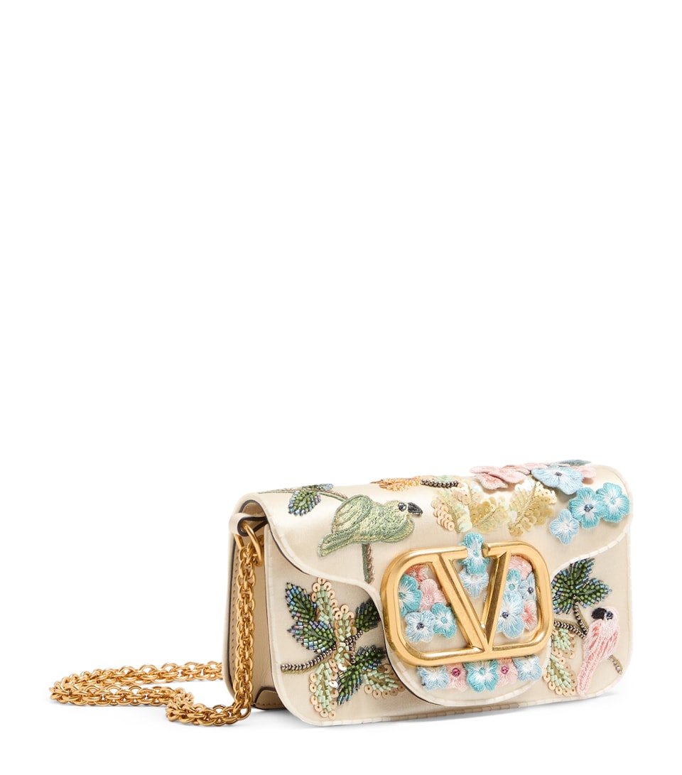 Small Embellished Locò Shoulder Bag