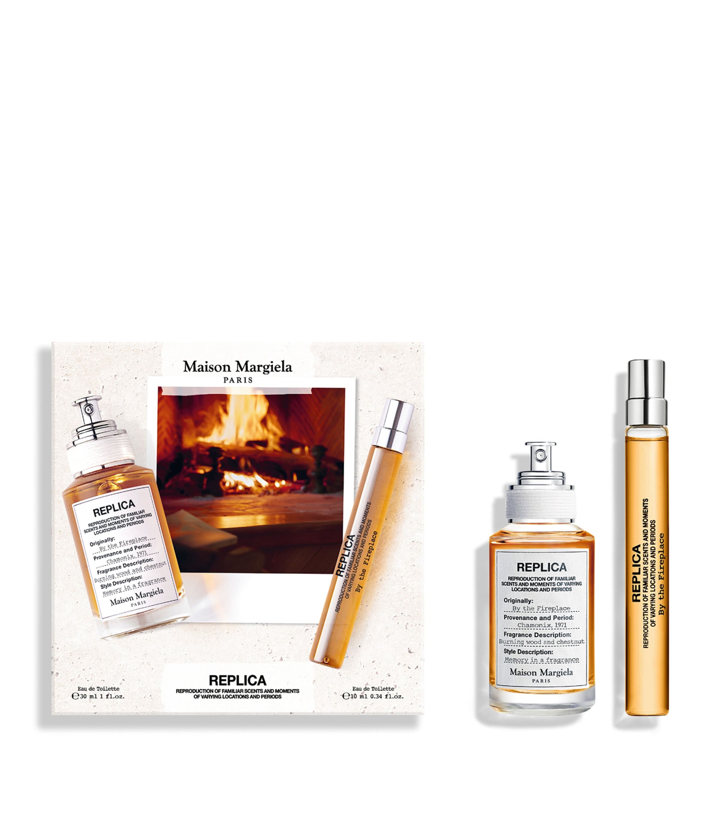Maison Margiela Replica By The Fireplace Eau de Toilette Gift Set (30ml)