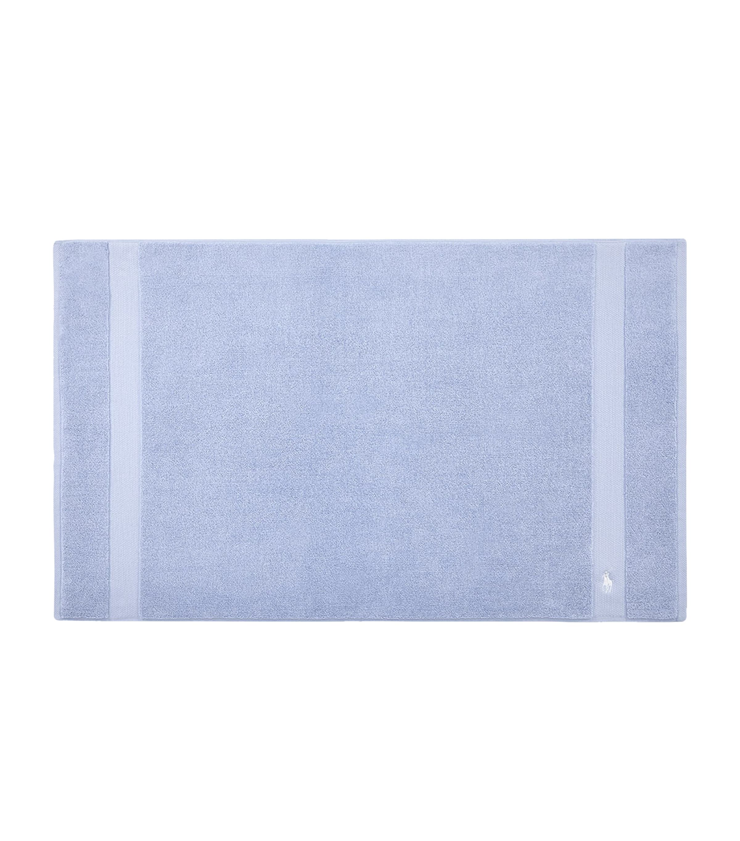 Ralph Lauren Home Polo Player Bath Mat (55cm x 90cm) Office Blue