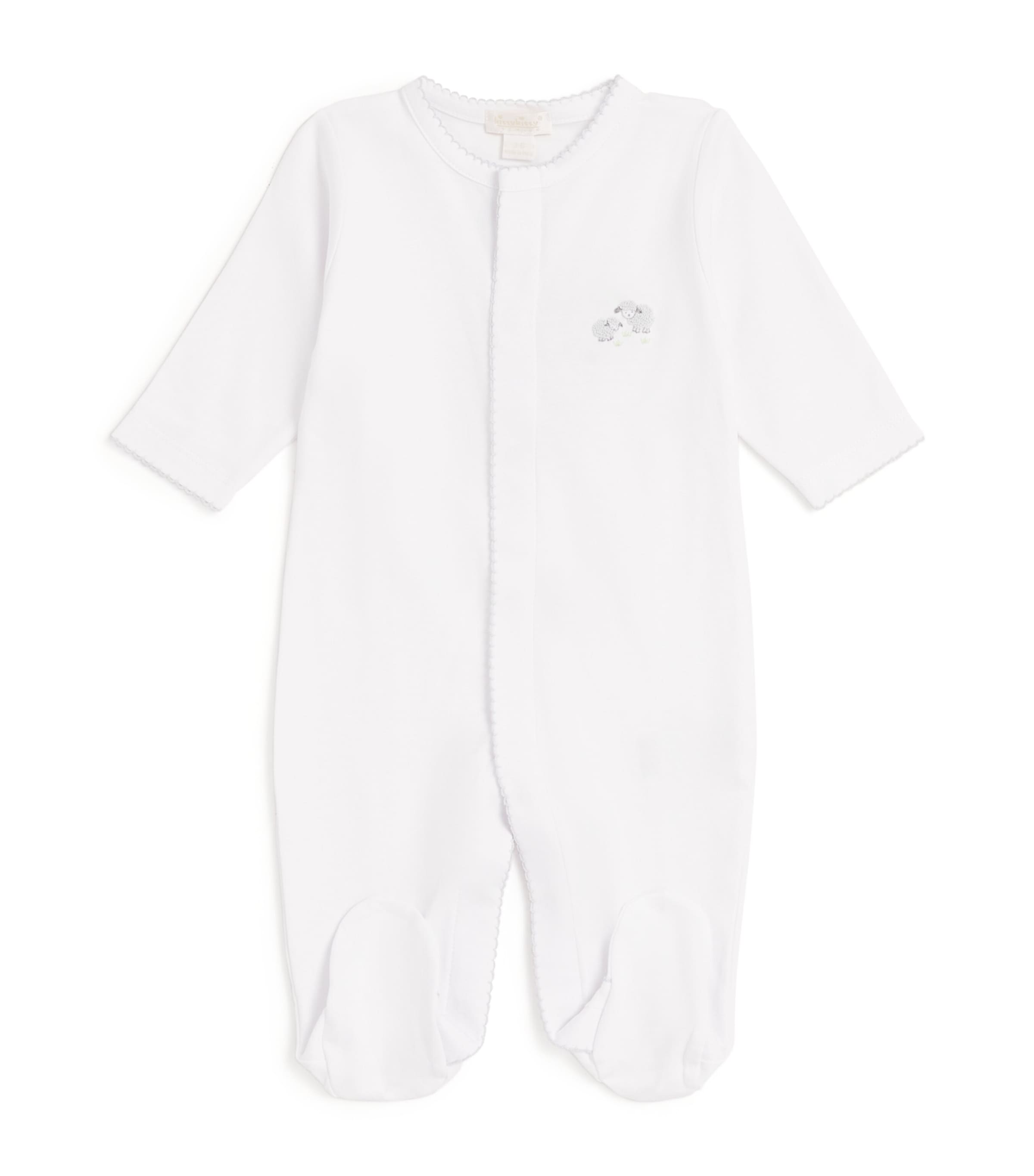 Pima Cotton Sheep Embroidery All-In-One (0-6 Months)