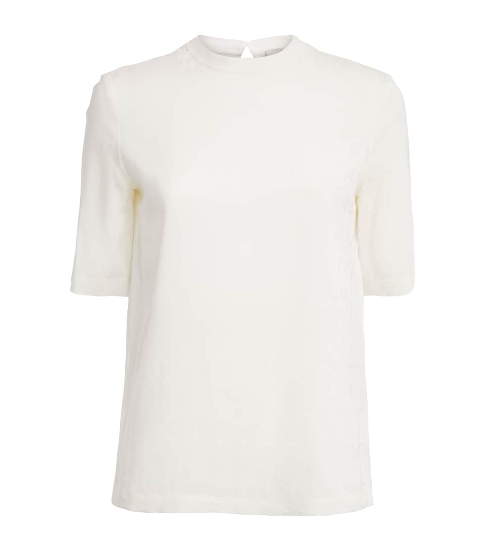 Jacquard T-Shirt Blouse