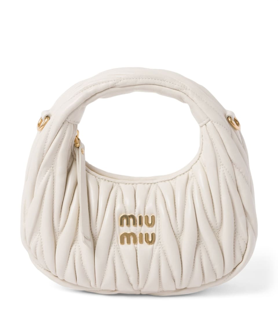 Mini Nappa Leather Wander Top-Handle Bag