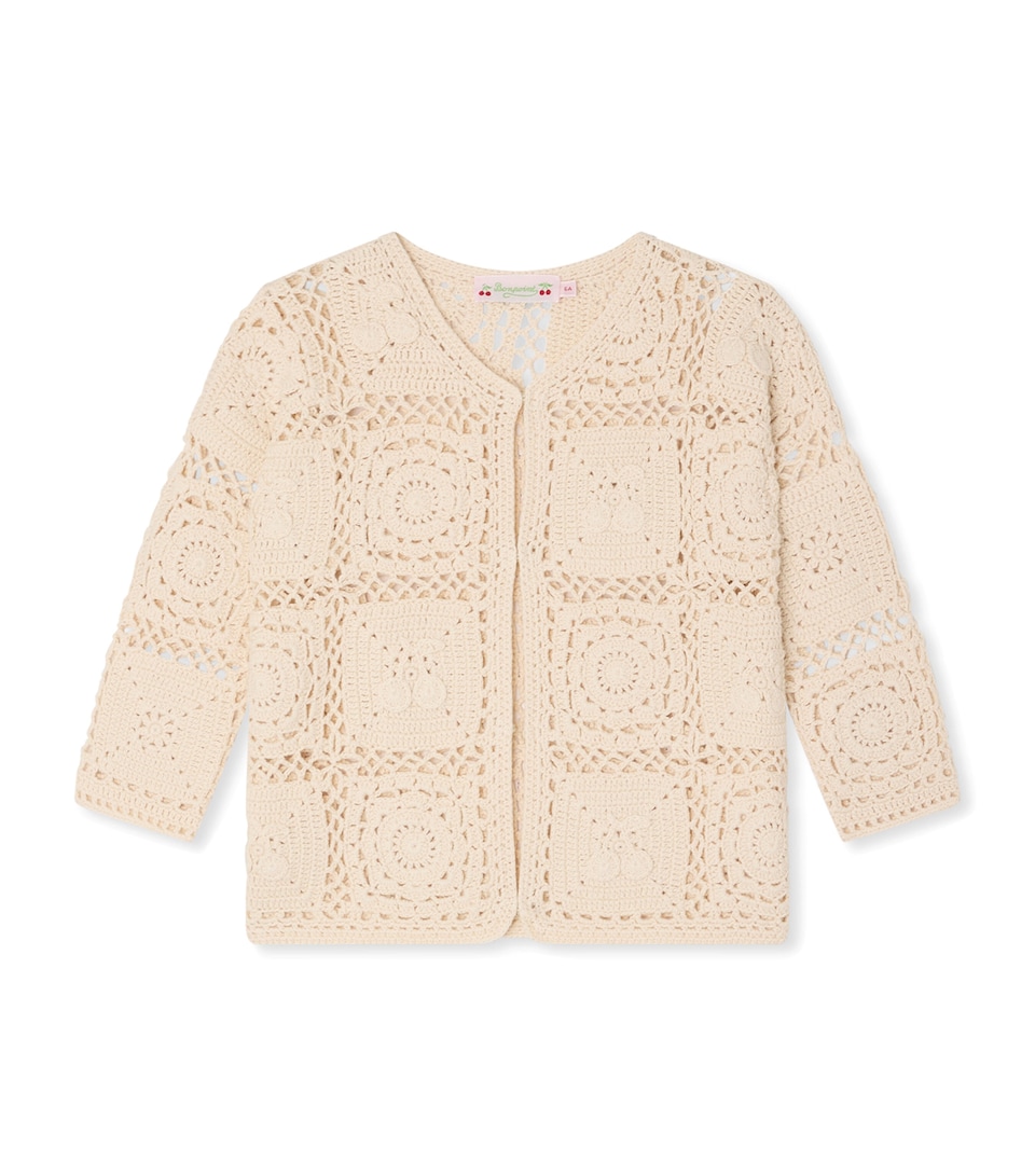Cotton Crochet Cardigan (10-14 Years)