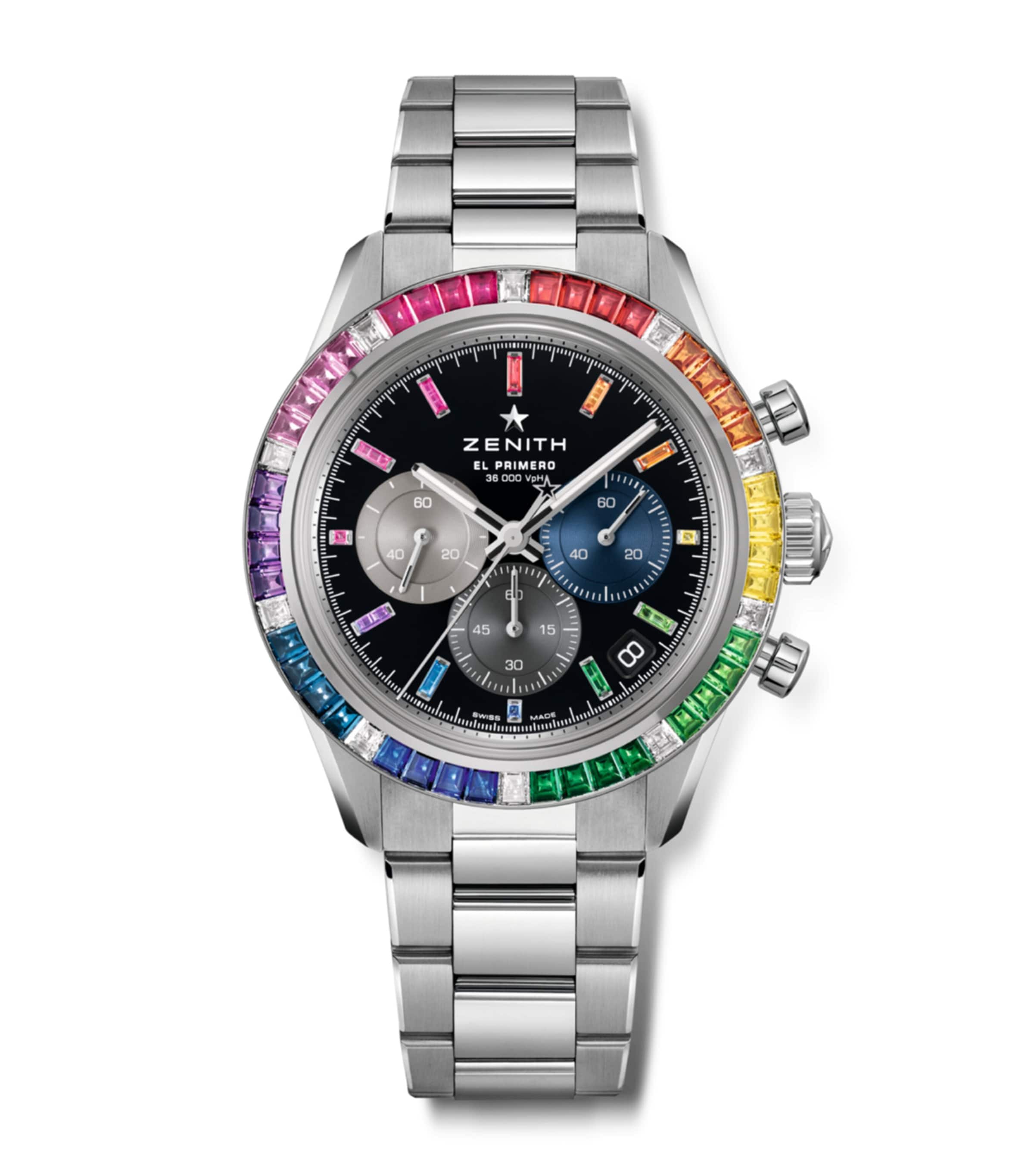 White Gold, Diamond and Sapphire Chronomaster Sport Watch 41mm