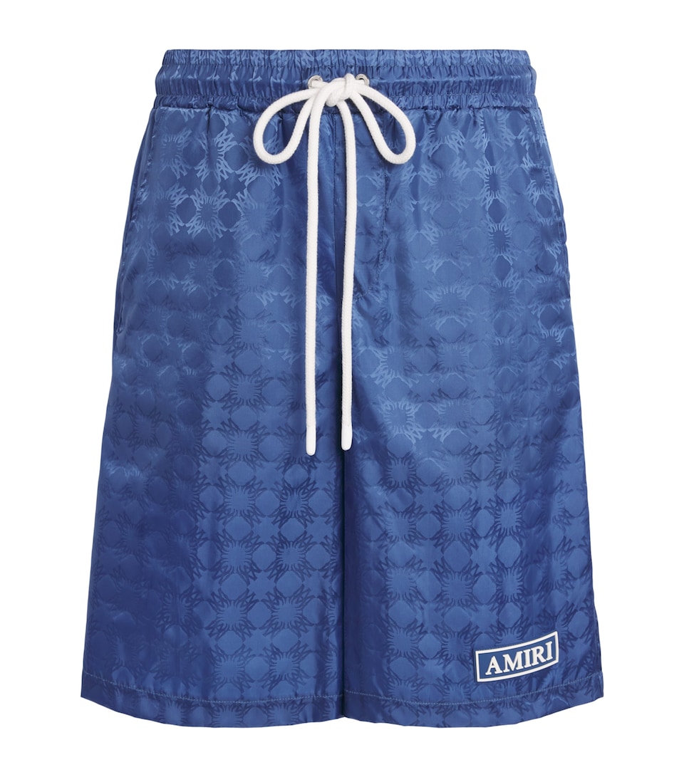 AMIRI Mens MA Quad Shorts Stone Blue