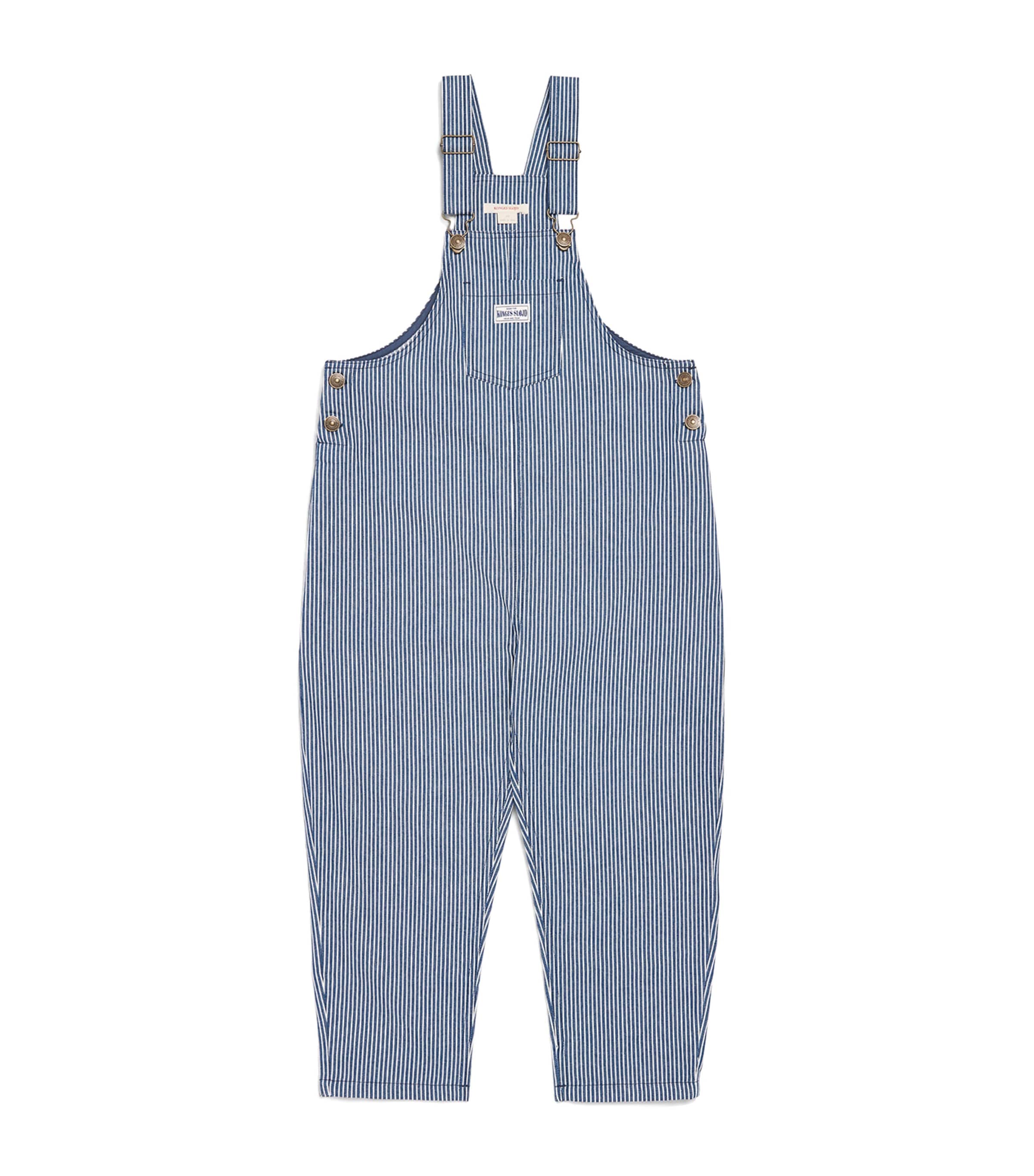 KONGES SLOJD Organic Cotton Luc Dungarees (9 Months-6 Years) Stripe