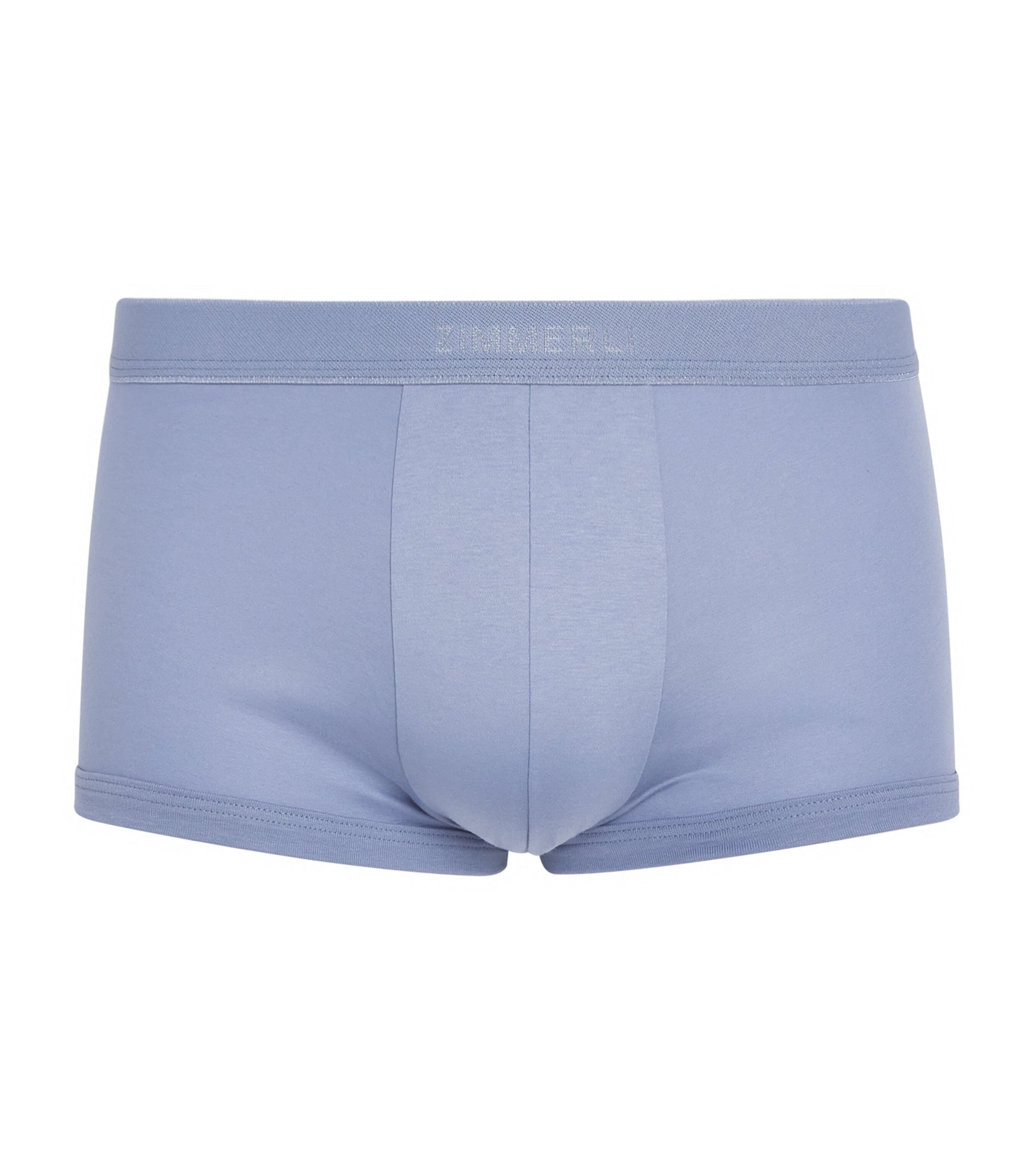 Zimmerli Mens Sea Island Cotton Boxer Briefs Mountain Blue