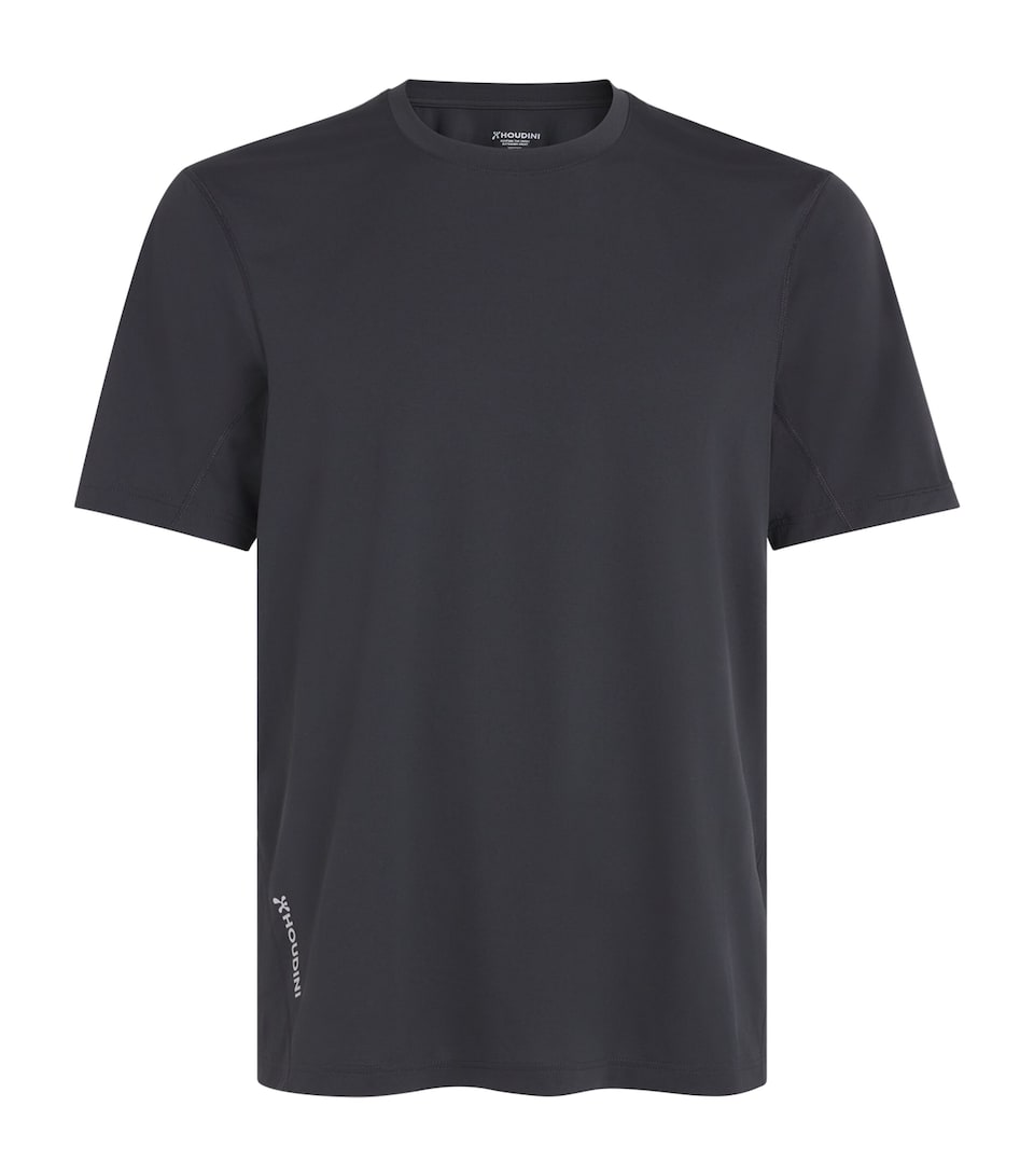 Houdini Mens Pace Air Short-Sleeve T-Shirt True Black