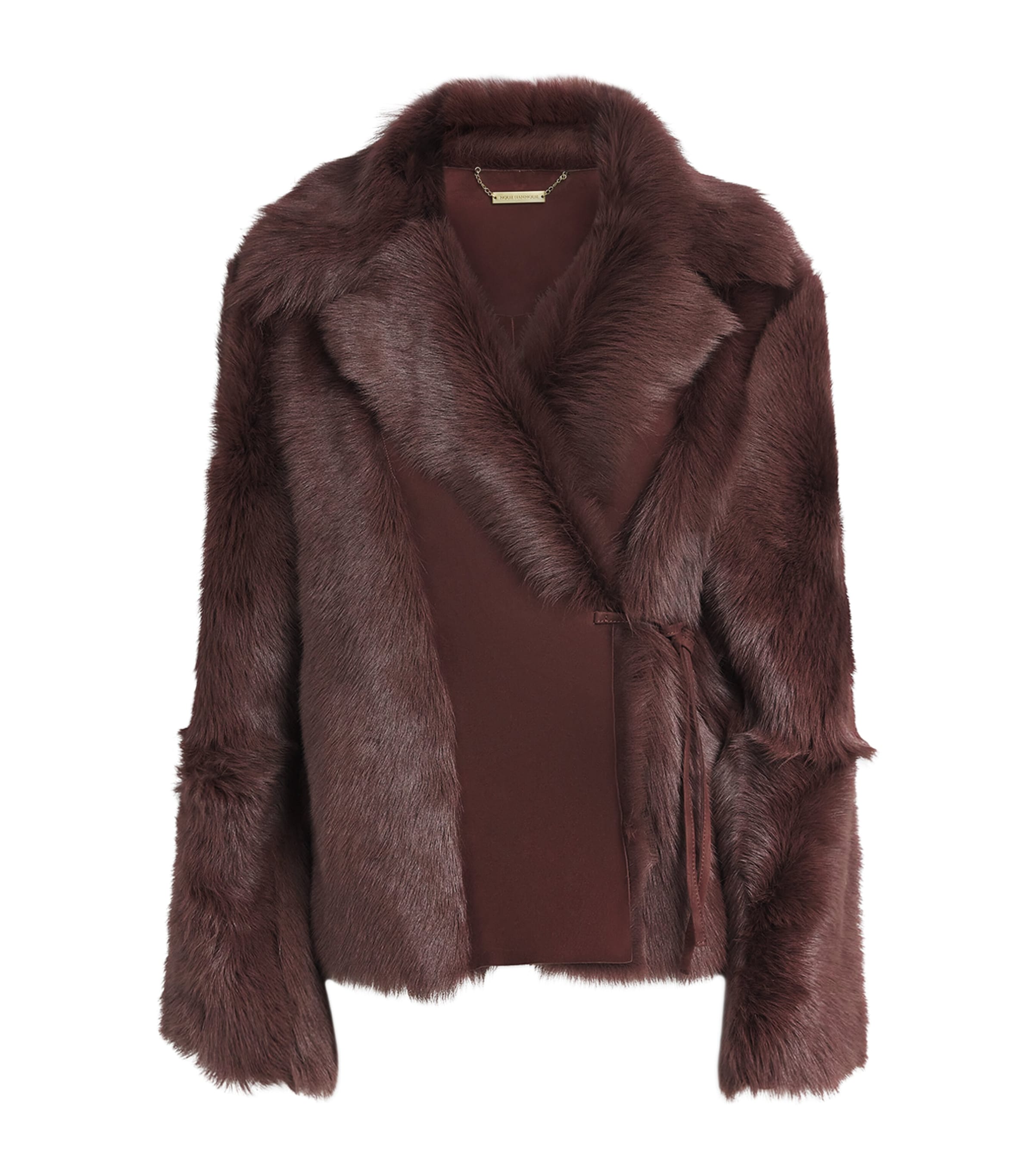 Shearling Verena Wrap Jacket