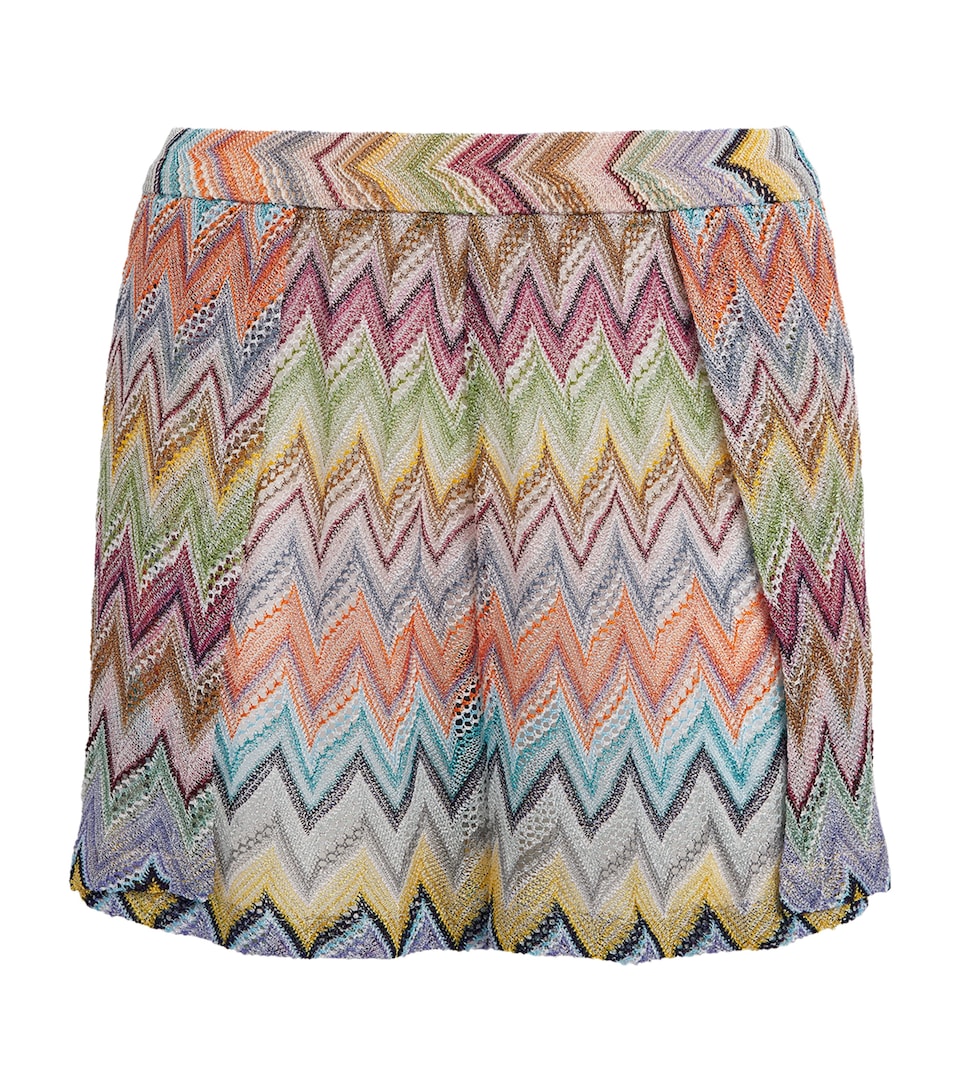 Missoni Womens Zigzag Shorts Smsor Multicolor